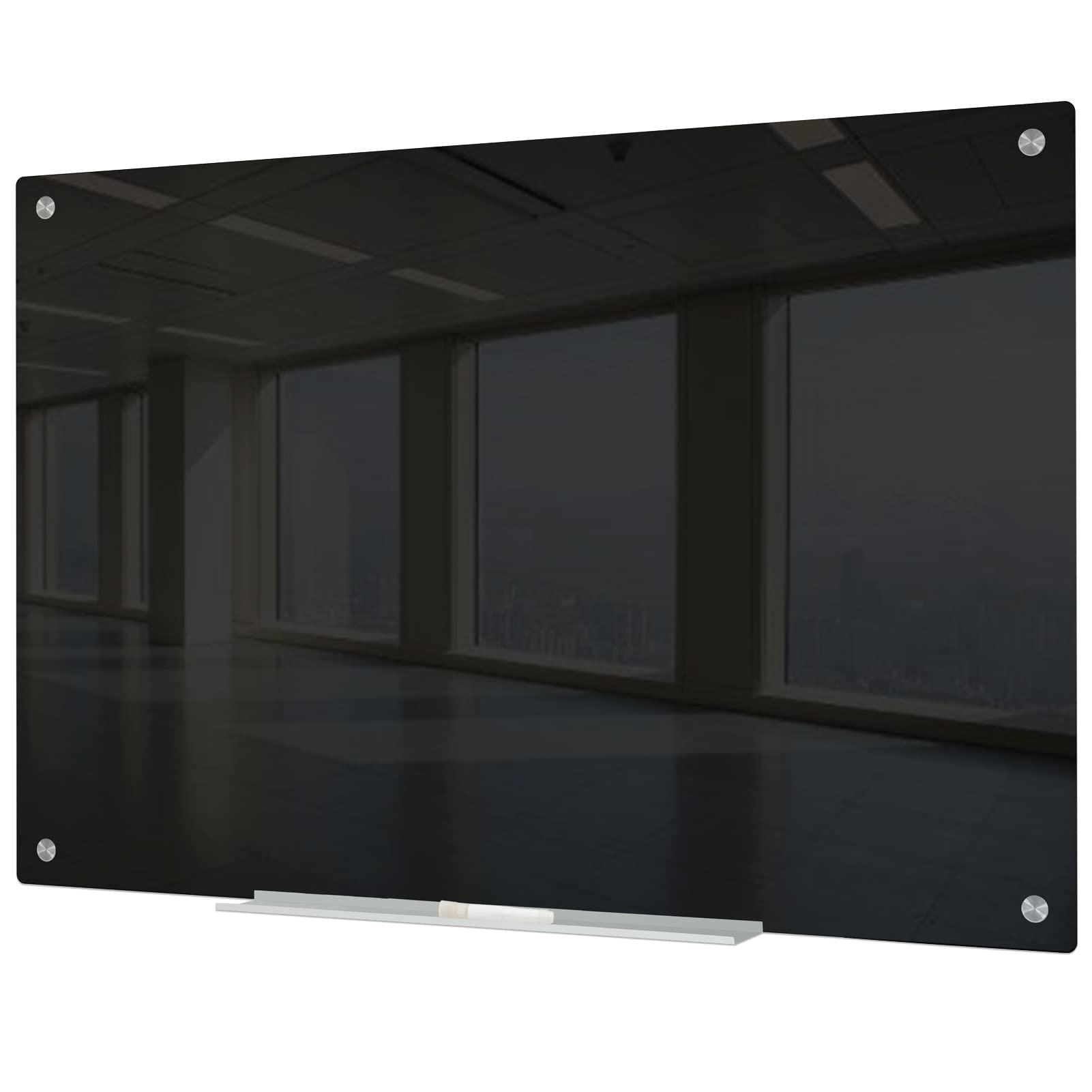 Premium Magnetic Glass Whiteboard 47