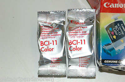 Canon BCI-11C Tri-Color Ink Cartridge (2-Pack) - Compatible with Canon Printers for Home & Office Use