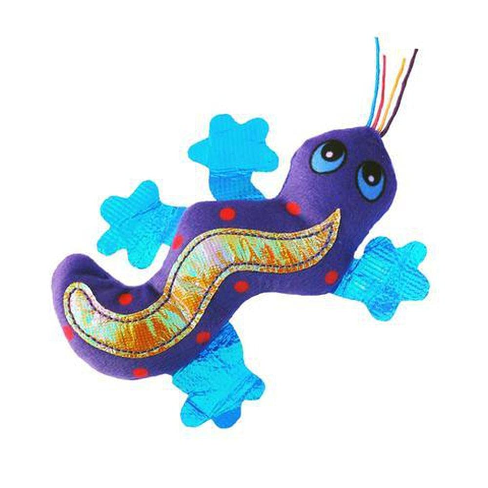 KONG Better Buzz Catnip Gecko Lizard Cat Toy - Interactive Catnip Toy for Indoor Cats, Fun Teaser Wand for Playtime & Exercise - Perfect for Kittens & Adult Cats