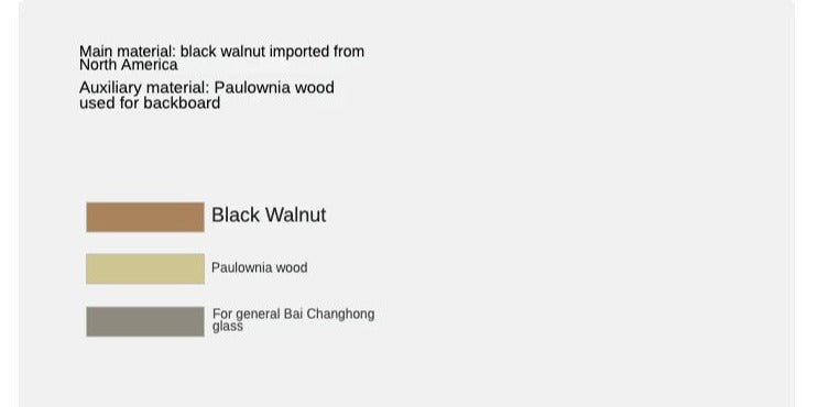 Solid Black Walnut Wood Bookshelf - Low Profile Wall Mounted or Floor Standing Cabinet for Living Room, Bedroom & Home Office Storage