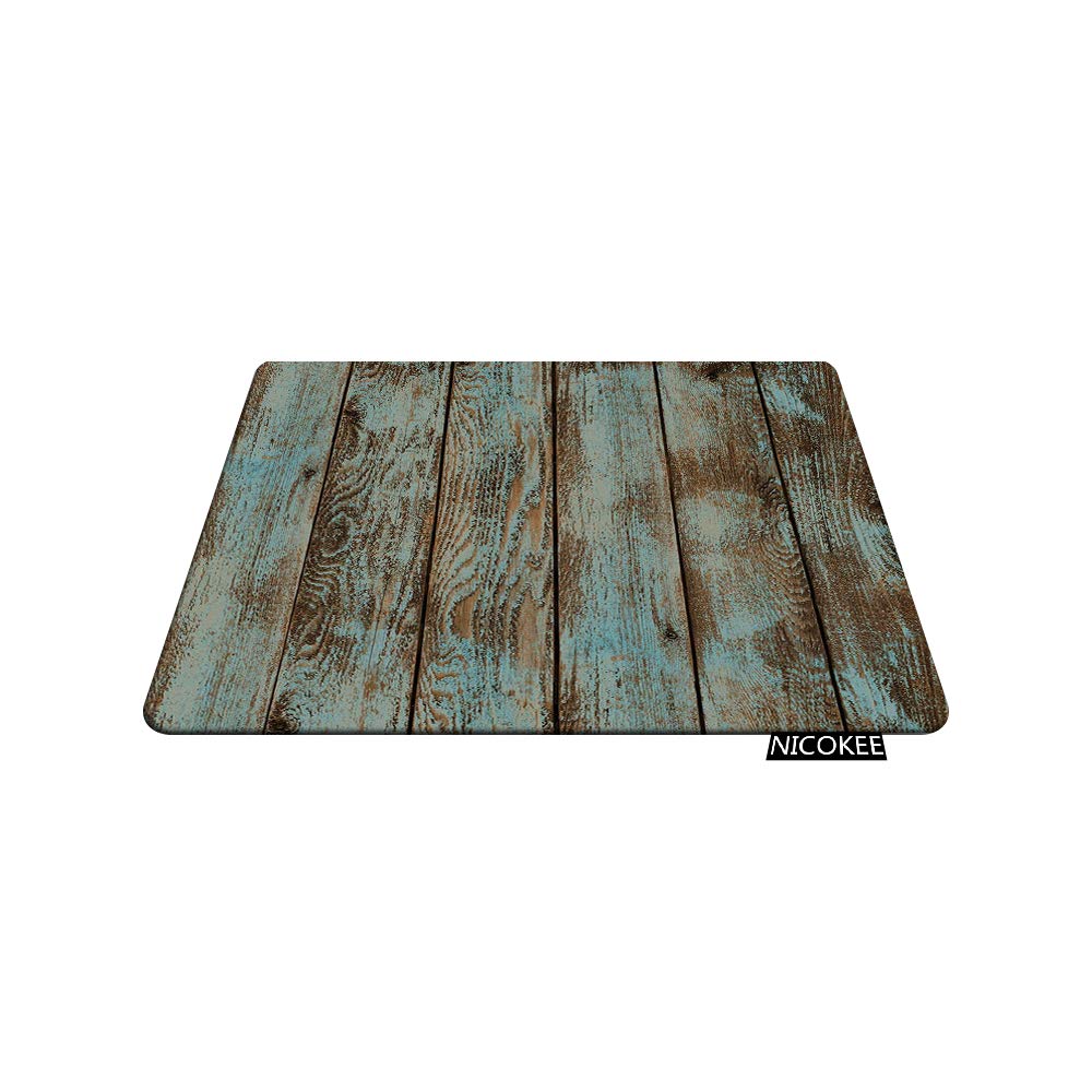 Rustic Wood Rectangle Gaming Mouse Pad - 9.5