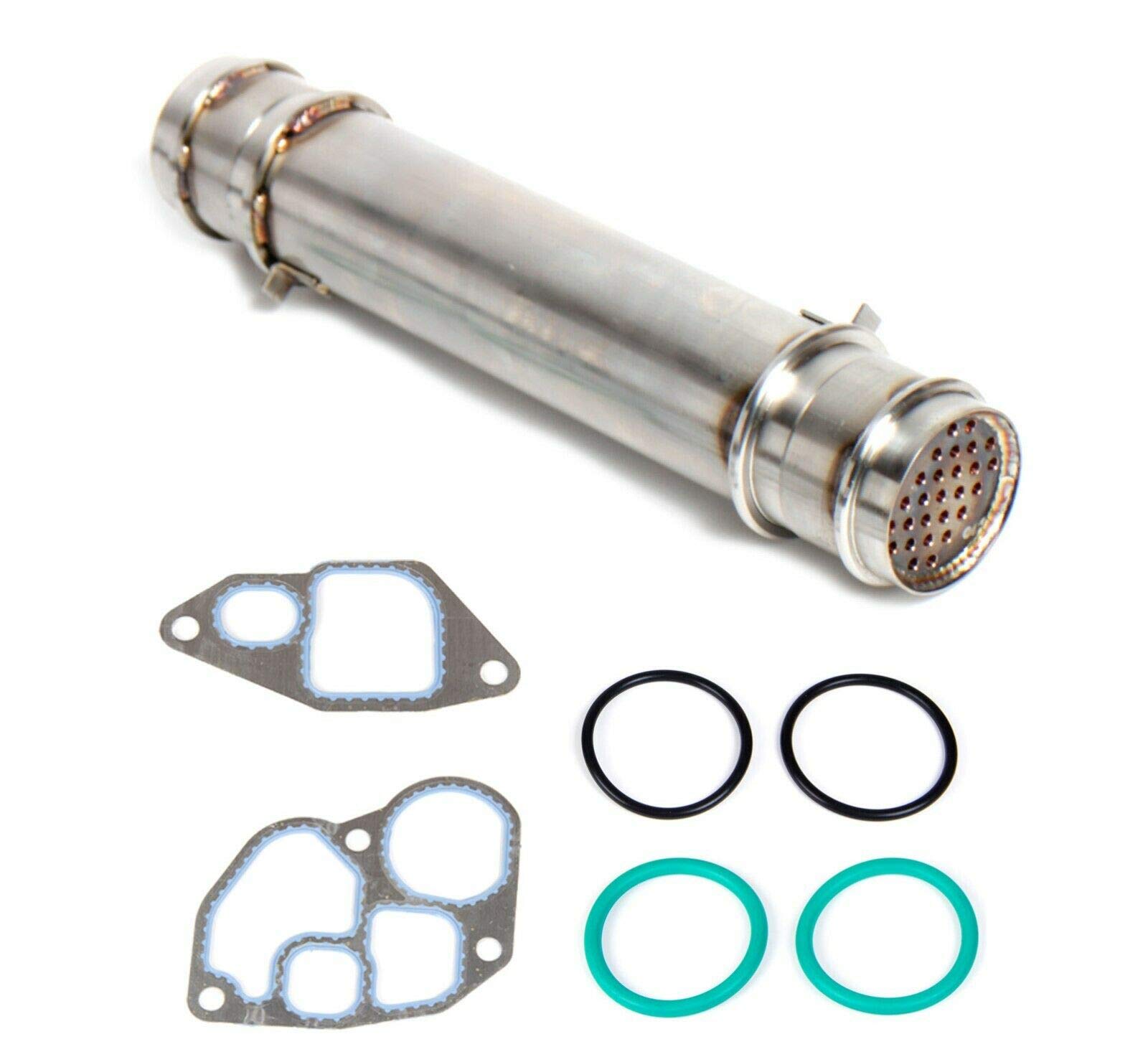 Replacement Engine Oil Cooler for 1994-2003 Ford F-250 F-350 7.3L Powerstroke Diesel - Includes Gaskets & Seals - Perfect for Engine Maintenance & Overheating Prevention