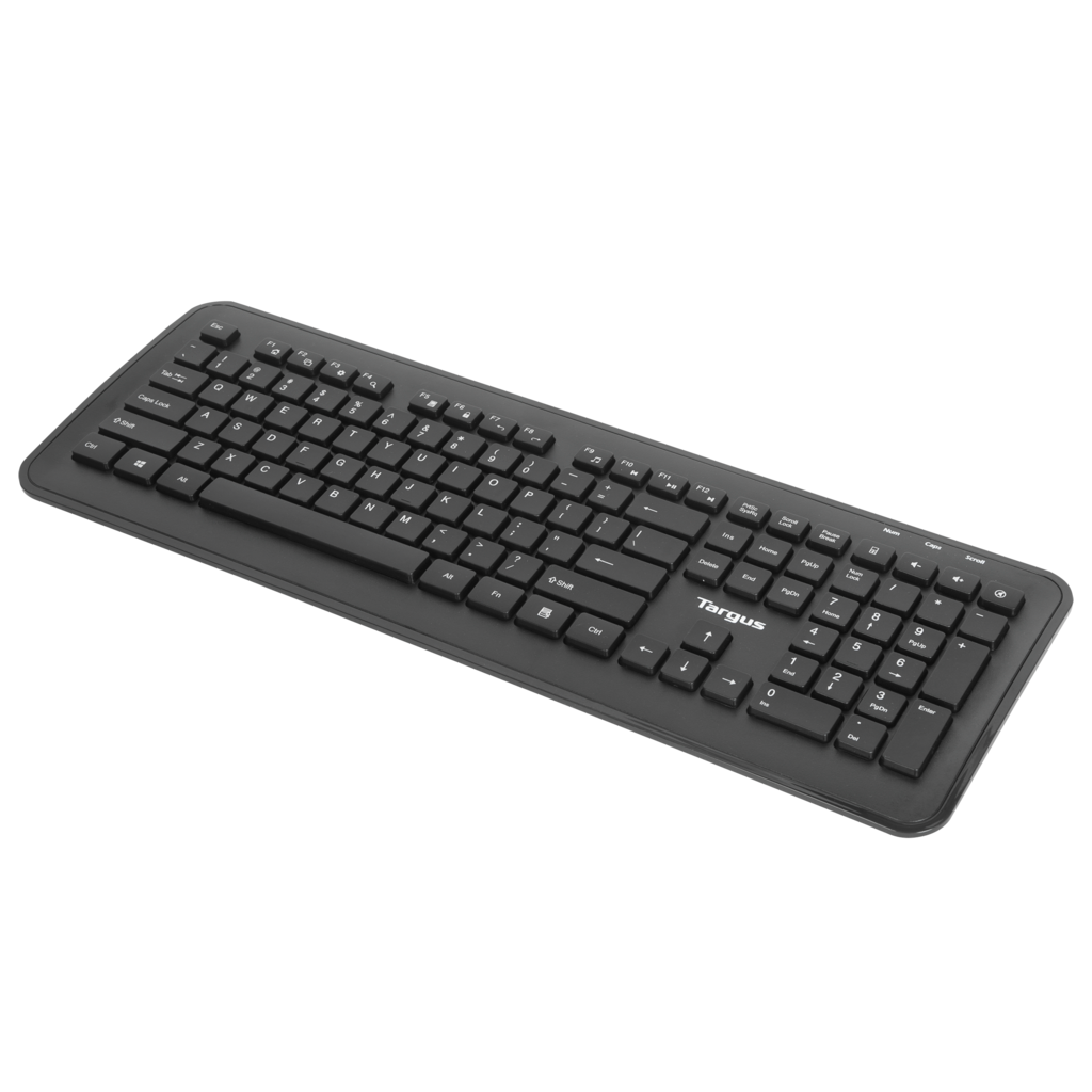 KM610 Wireless Keyboard and Mouse Combo - 2.4GHz USB Receiver, Quiet Keys, Ergonomic Design for PC/Laptop (Black) - Perfect for Office, Gaming & Home Use