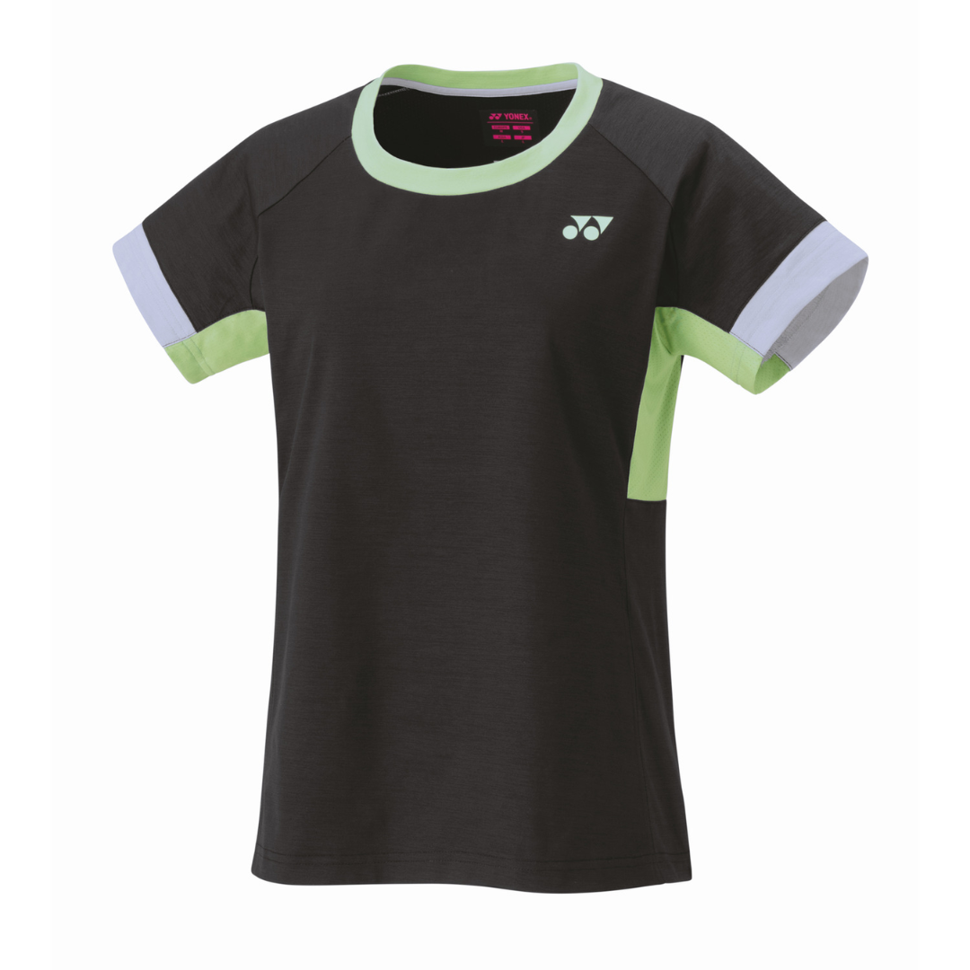 Yonex 20770 Women's Crew Neck T-Shirt - Breathable Cotton Athletic Top for Tennis, Gym & Casual Wear