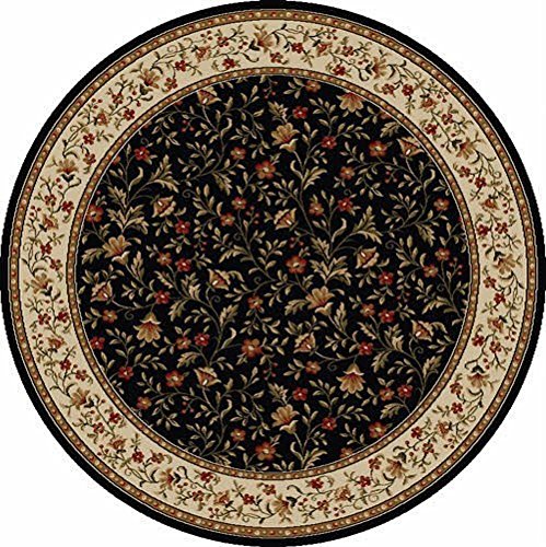 Radici 1593 COMO Area Rug 8x8 Feet - Soft Beige Bohemian Style Rug for Living Room, Bedroom & Home Decor