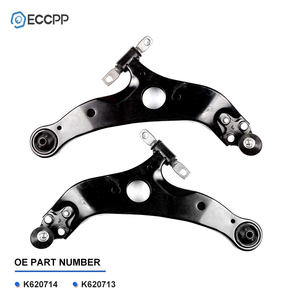 ECCPP Front Lower Control Arm Kit for 2004-2010 Toyota Sienna - Replacement Suspension Parts for Smooth Ride & Handling - Perfect for City Commuting & Family Road Trips