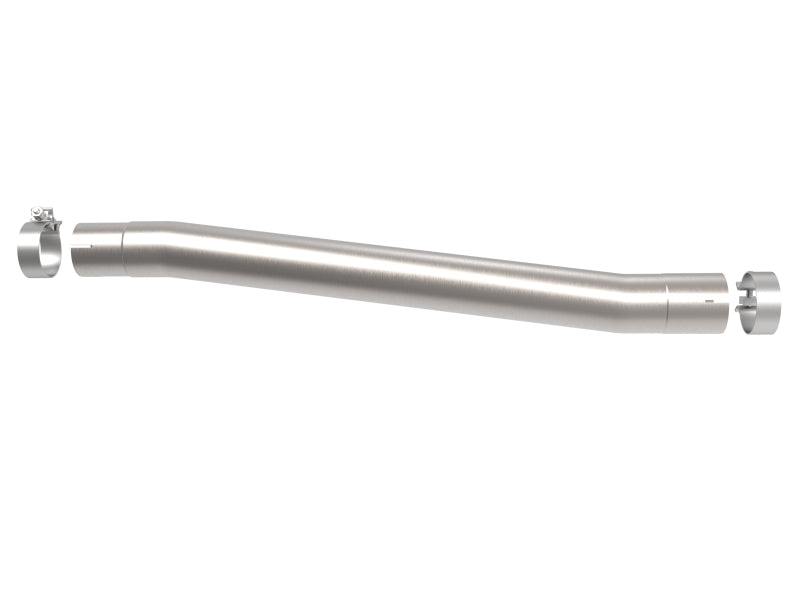 aFe 20-21 GM Trucks V8 6.2L 409 Stainless Steel Muffler Delete Pipe - Performance Exhaust Upgrade for Silverado, Sierra & GMC Pickup Trucks