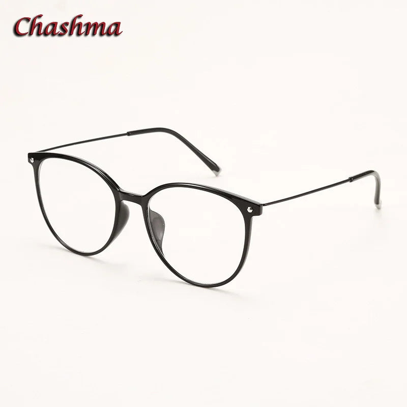 Unisex Full Rim Round Ultem Eyeglasses 2155 - Lightweight Durable Glasses for Men & Women - Perfect for Reading, Work, and Everyday Use