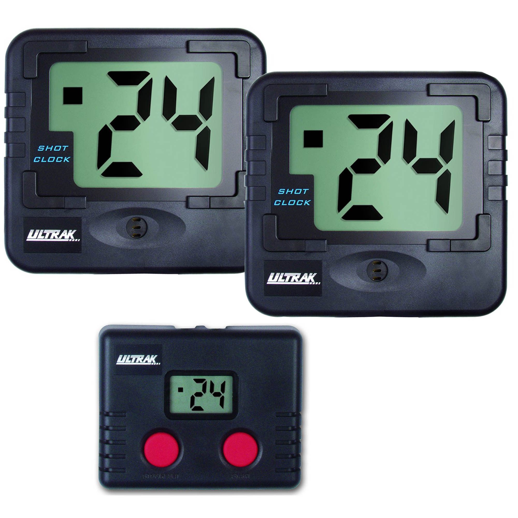 Ultrak LCD Shot Clock - Professional Basketball Game Timer with Countdown Display for Courts, Gyms & Sports Events