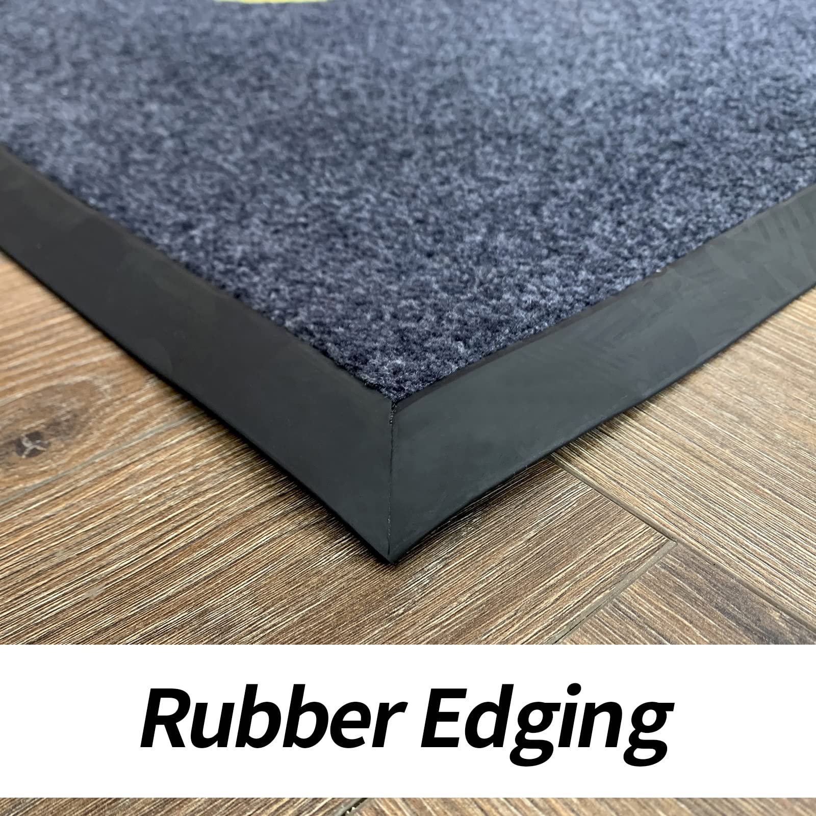 Custom Logo Commercial Door Mat - 6' x 4' Heavy Duty Entrance Rug for Business, Hotel & Home - 11mm Thick Indoor/Outdoor Floor Mat - Perfect for Elevators, Doorways & High Traffic Areas