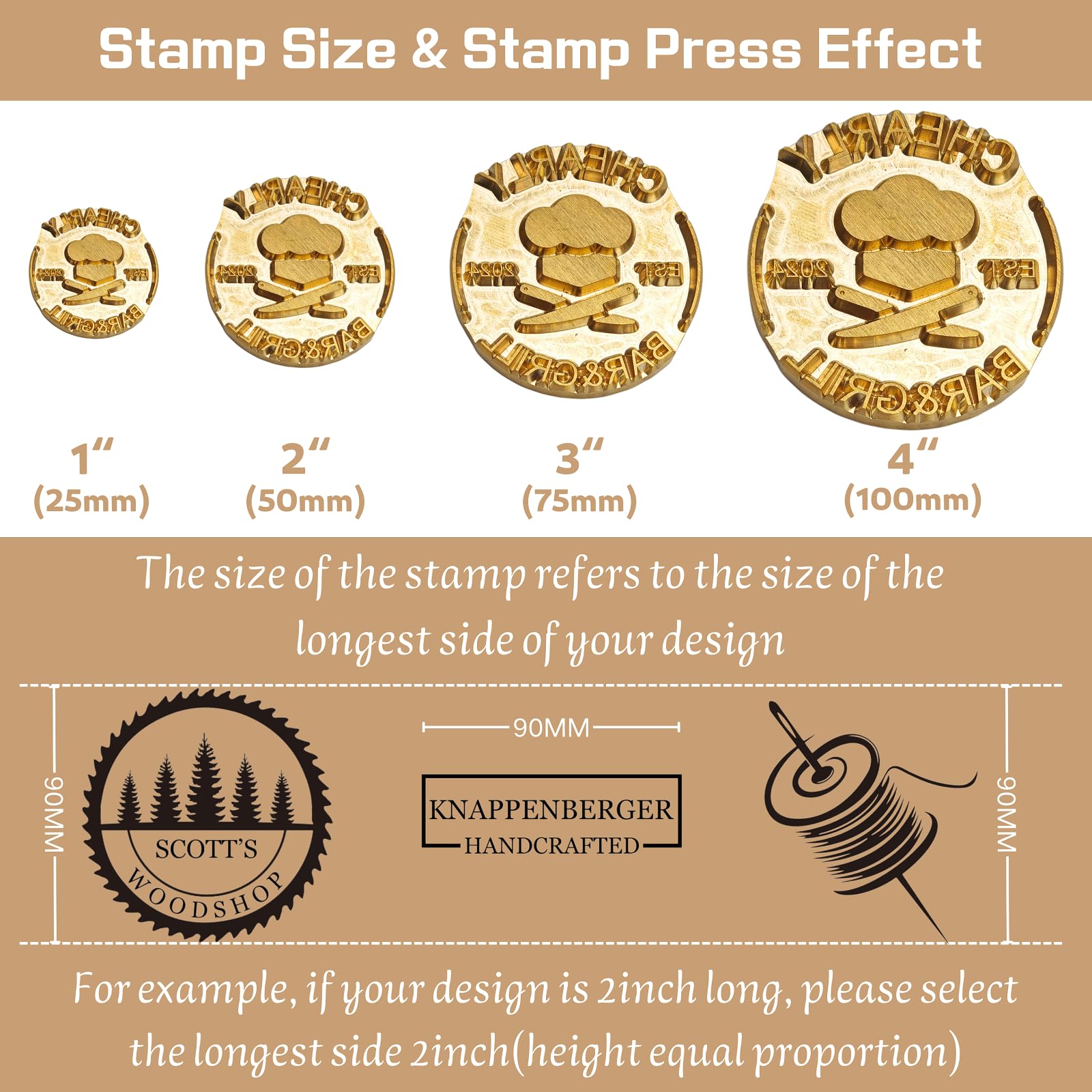 Custom Electric Branding Iron for Wood & Leather - Adjustable Temperature Controlled with Personalized Logo - Perfect for DIY Woodworking, Leather Crafting & Branding Projects (Black)