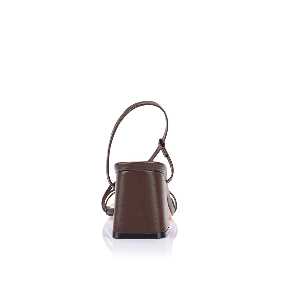Stormi Block Heel Sandals for Women - Comfortable Chunky Heel Dress Sandals in Chocolate Brown | Perfect for Weddings, Parties & Summer Outfits