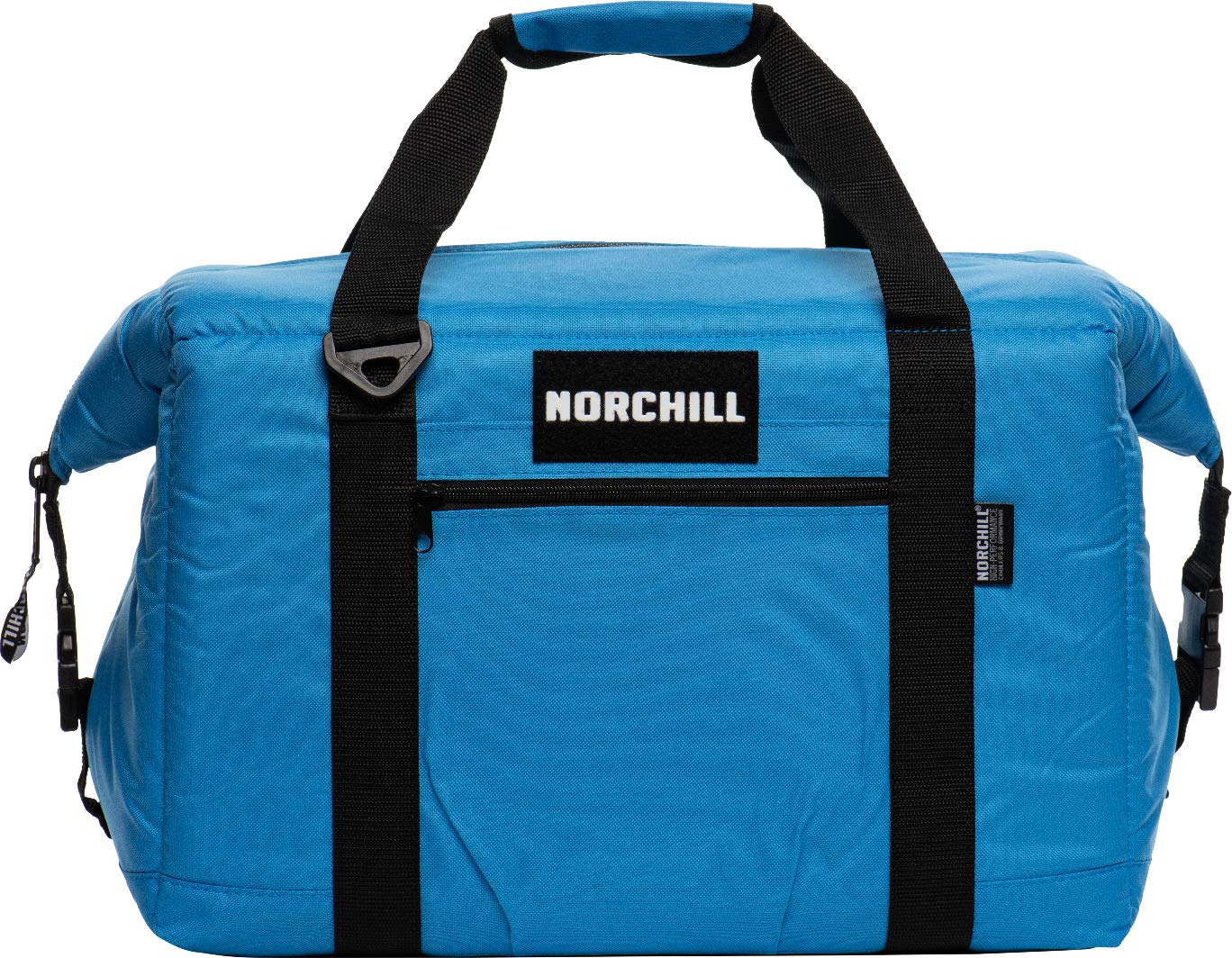 NorChill Can Voyager Series Insulated Soft Sided Cooler - 12/24/48 Can Capacity - Red/Blue/Black - Perfect for Camping, Beach Trips & Tailgating