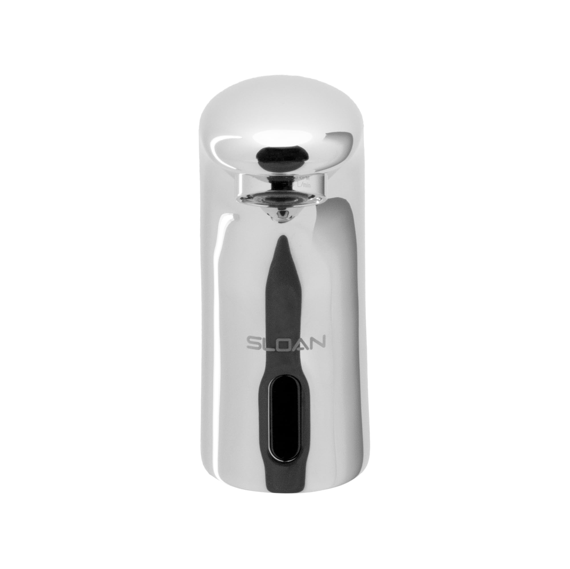 Commercial Grade Sloan SF-2400 Sensor Activated Touch-Free Faucet - 0.5 GPM Flow Rate, Deck-Mounted Design with Polished Chrome Finish (Model 3362130) - Ideal for Restaurants, Hospitals, and Public Restrooms