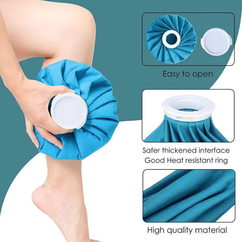 Reusable Hot & Cold Therapy Ice Pack - Pain Relief for Injuries, Muscle Soreness & Swelling | Perfect for Sports, Post-Surgery & First Aid Kits
