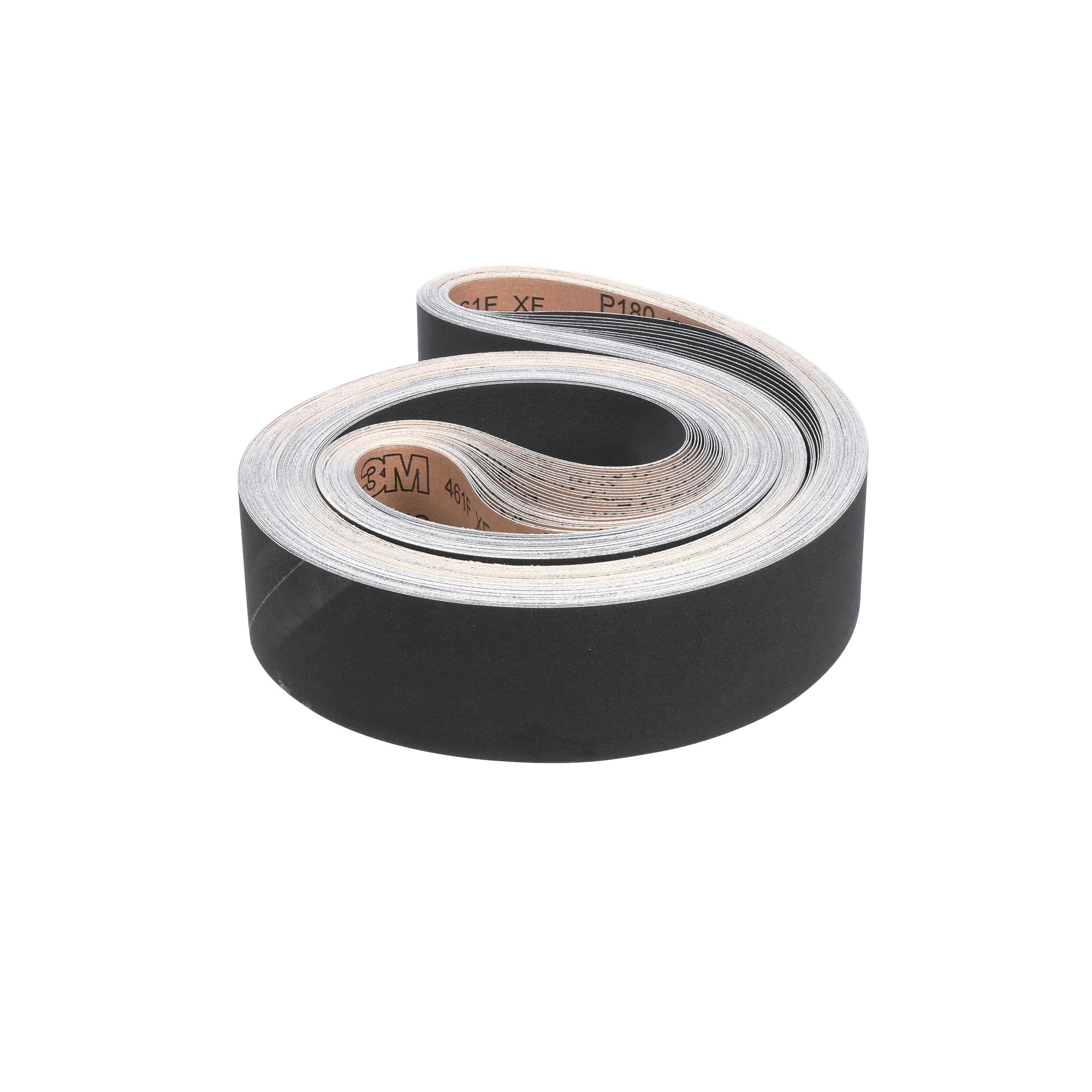 3M 461F Cloth Sanding Belt - P180 Grit, 4