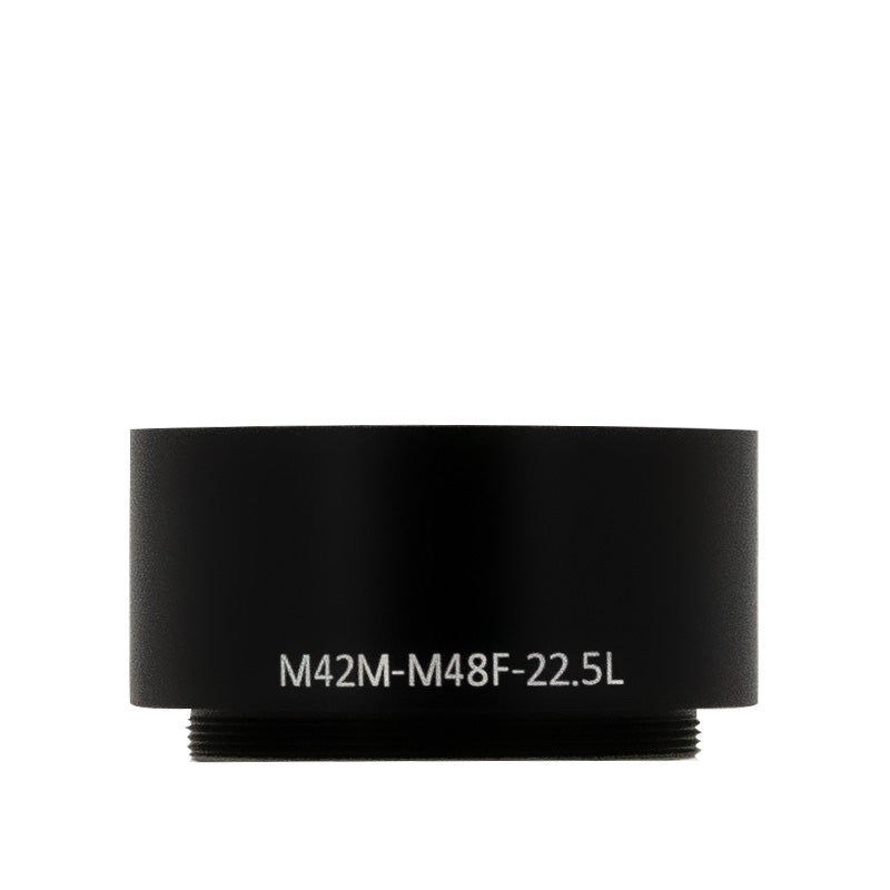 ZWO 22.5mm M42 Male to M48 Female Telescope Extension Adapter - Perfect for Astrophotography & Camera Lens Connection