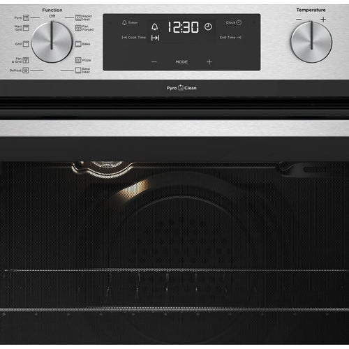 WESTINGHOUSE WVEP615SC 60cm Electric Pyrolytic Oven - Self-Cleaning, Multi-Function Built-In Oven for Baking, Roasting & Grilling - Perfect for Home Kitchens & Professional Chefs
