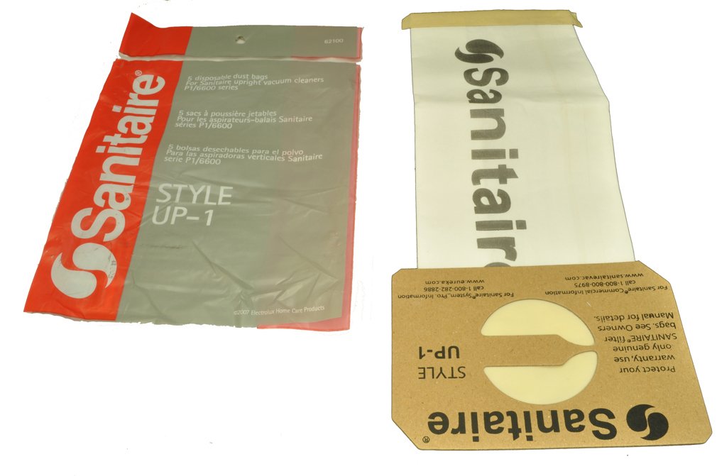 Sanitaire Eureka Upright Vacuum Cleaner Bags - Style UP-1 Disposable Dust Bags for Sanitaire Eureka Vacuums | Perfect for Home Cleaning, Pet Hair Removal & Allergen Control