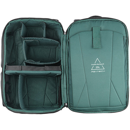 PGYTECH OneMo 25L Camera Backpack with Shoulder Bag - Waterproof & Durable (Olivine Camo) - Perfect for Travel, Hiking & Photography Gear Storage