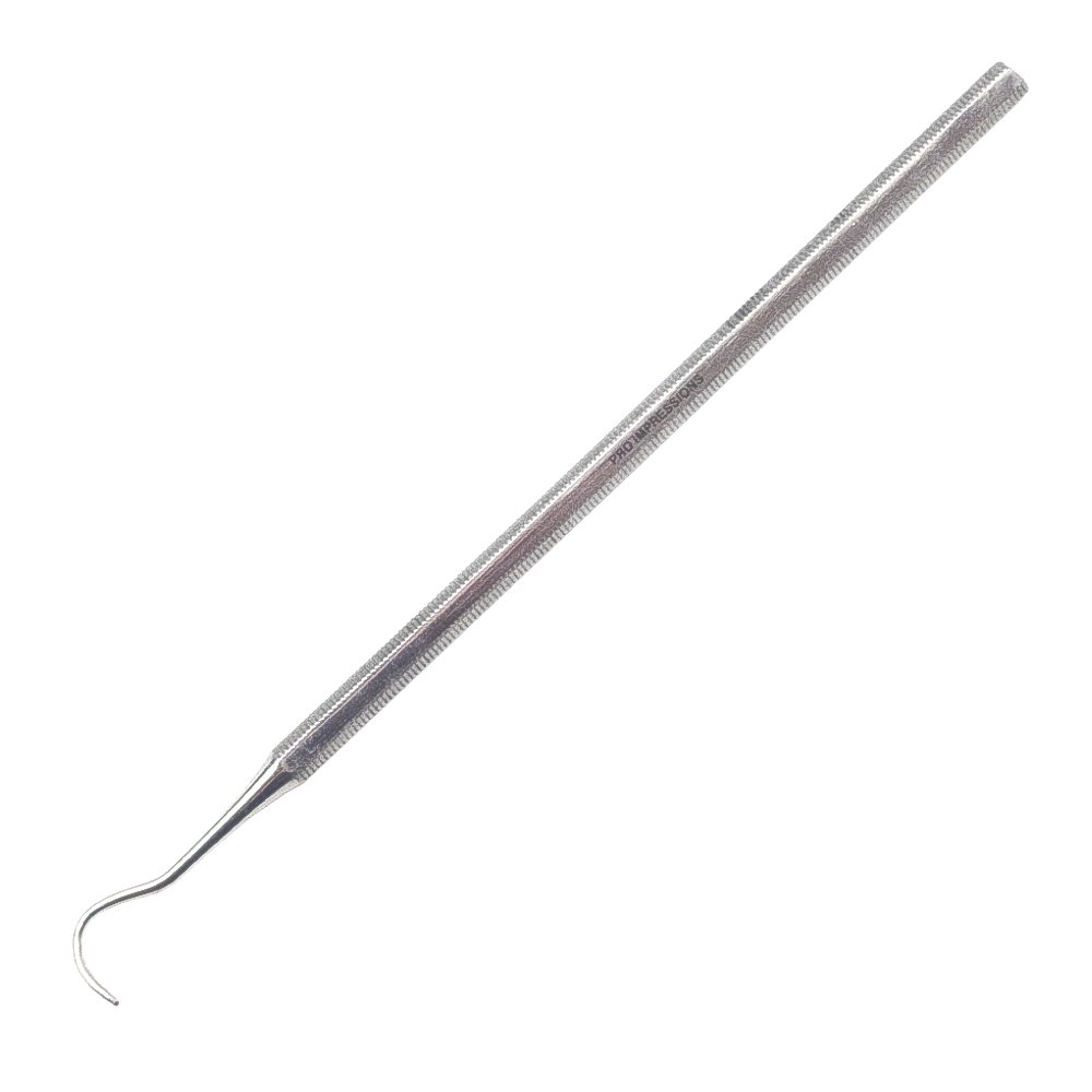 Hook Nail Cleaner Pro - Professional Stainless Steel Cuticle Pusher & Nail Cleaner Tool for Manicure & Pedicure - Perfect for Home Nail Care, Salon Use & DIY Beauty Treatments