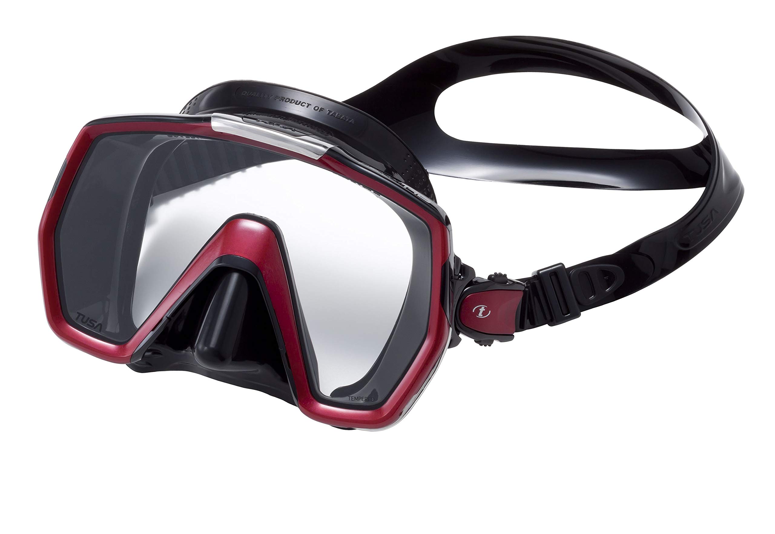 TUSA M-1001 Freedom HD Scuba Diving Mask - Premium Snorkeling & Scuba Gear for Clear Underwater Vision | Perfect for Ocean Adventures, Coral Reef Exploration & Water Sports