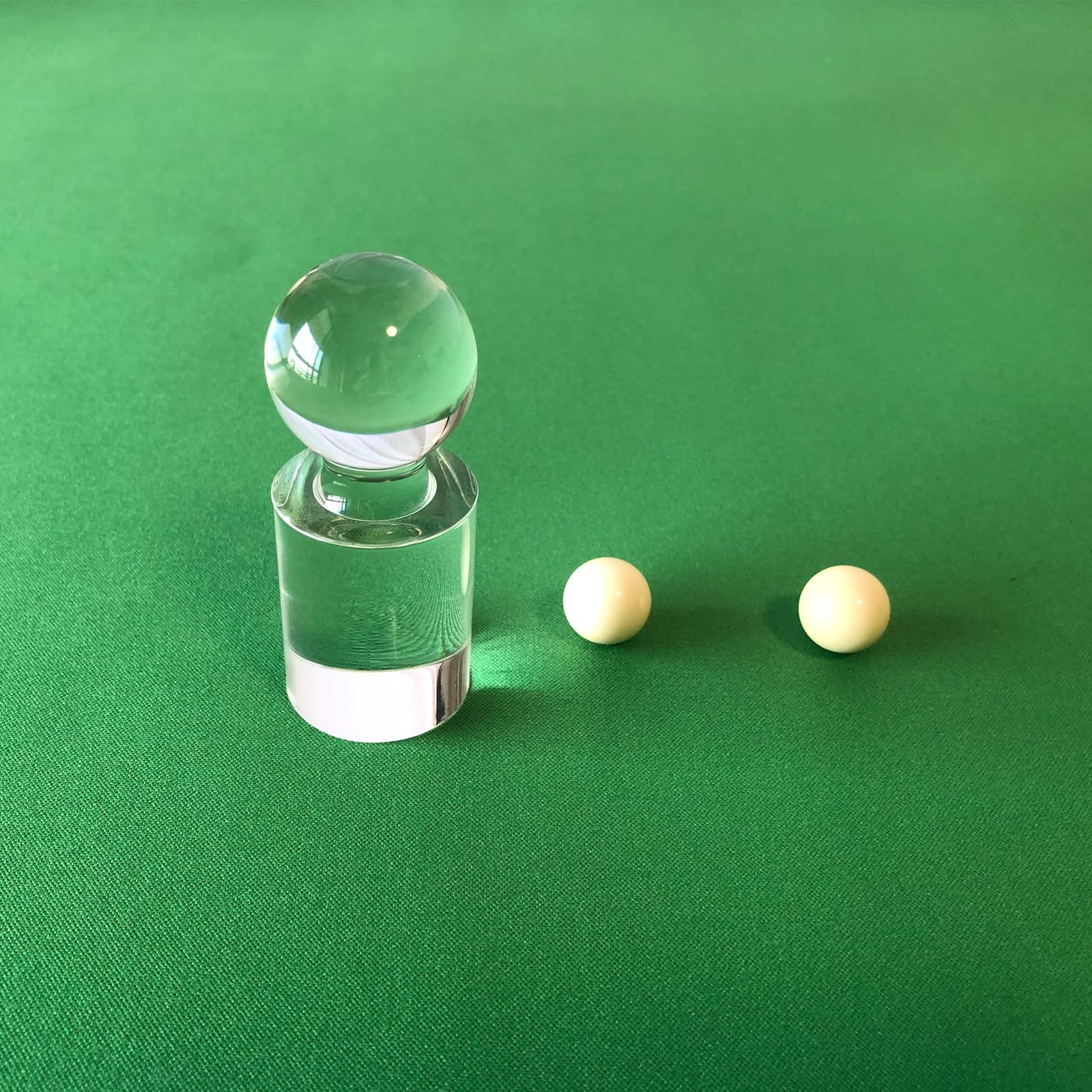 Premium Acrylic Roulette Marker Balls Set - 2 Replacement Wheel Balls & Win Marker for Casino, Poker, and Table Games | Perfect for Home Game Nights & Professional Casino Use