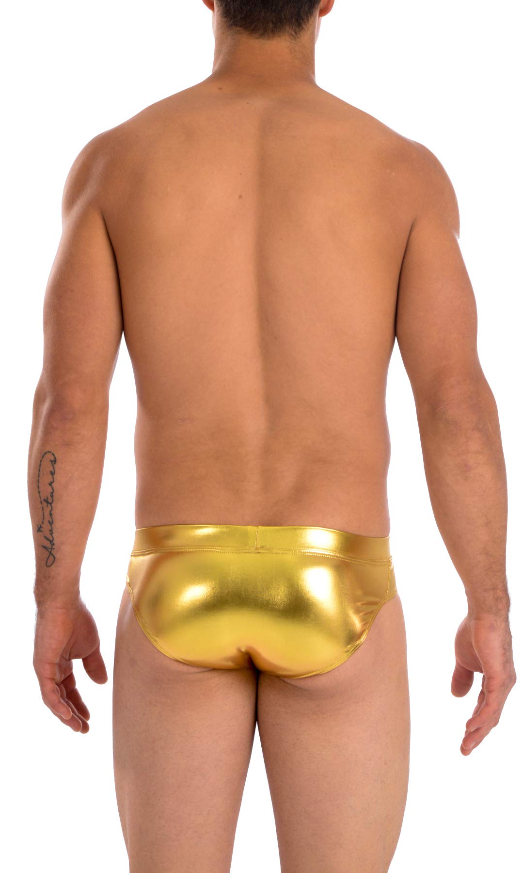 Gary Majdell Sport Men's Cheeky Brief Bikini Swimsuit - Quick Dry Swim Trunks for Beach, Pool & Gym Workouts | Comfortable Athletic Swimwear for Men