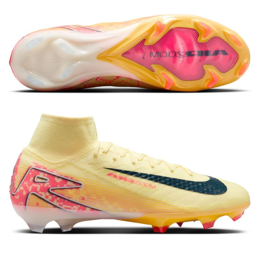 Nike Mercurial Superfly 10 Elite KM FG Soccer Cleats - High-Performance Football Shoes for Speed & Precision - Perfect for Professional Matches & Training Sessions