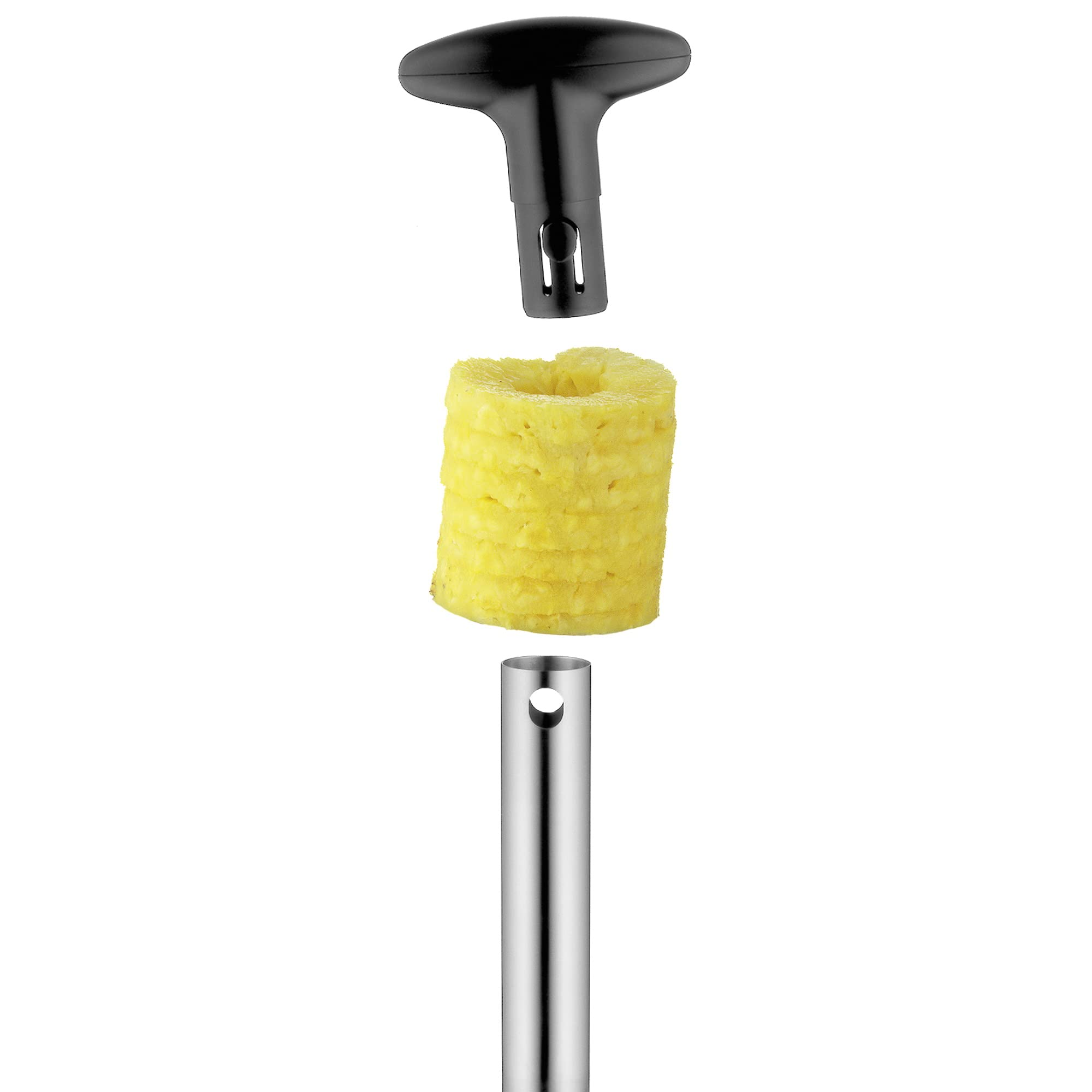 Premium WMF Stainless Steel Pineapple Corer & Slicer - Easy Fruit Cutting Tool for Fresh Pineapple Rings - Perfect for Smoothies, Fruit Salads, and Tropical Party Decorations