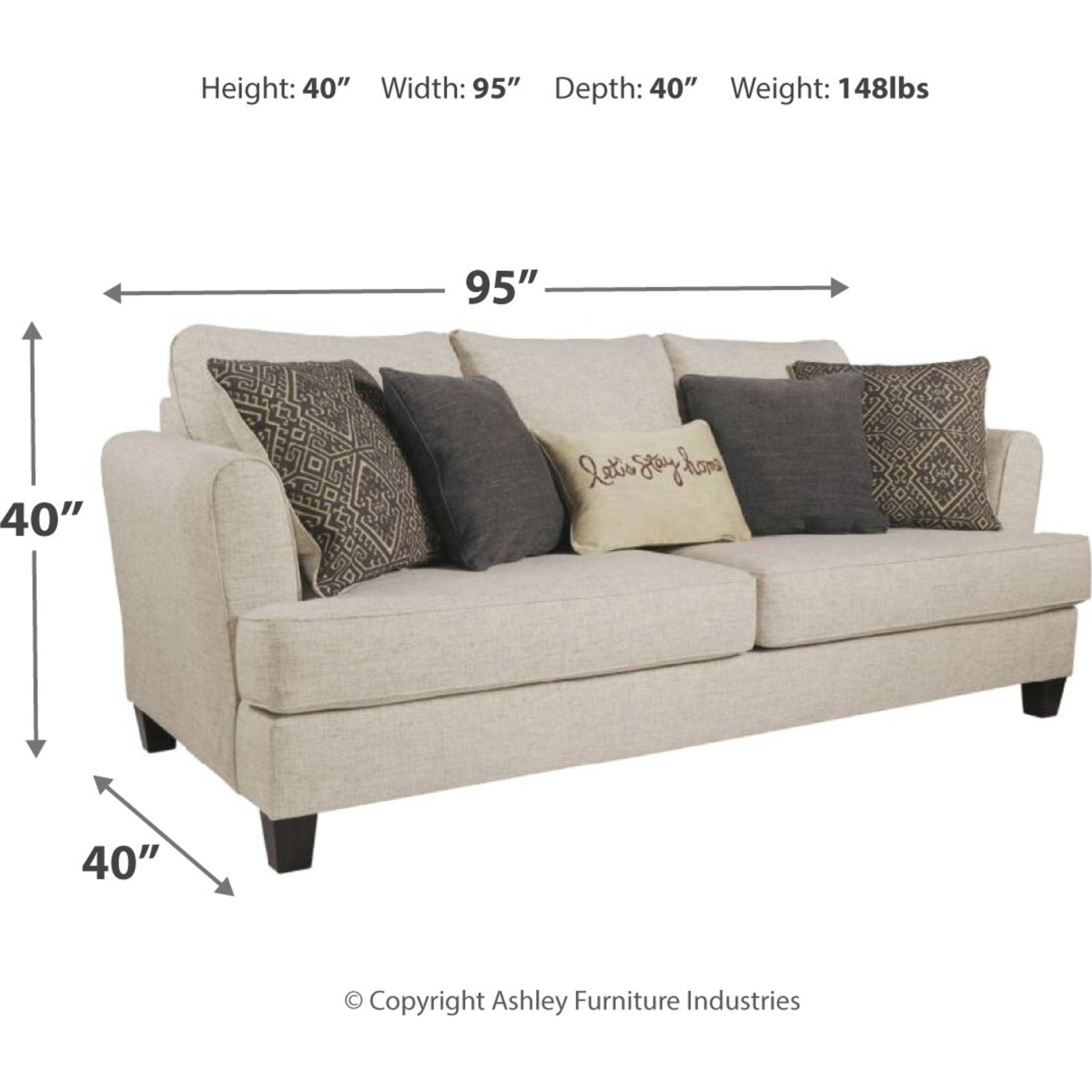 Premium Alcona Exclusive Sofa - Modern Luxury Living Room Furniture for Comfort & Style | Perfect for Home, Office & Lounge Spaces