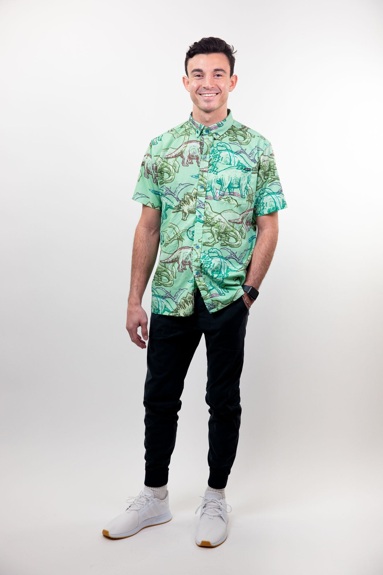 Kings Wild Threads Dinosaur Graphic T-Shirt for Men & Women - Cool Dino Print Casual Tee for Everyday Wear, Gifts, and Fun Outfits