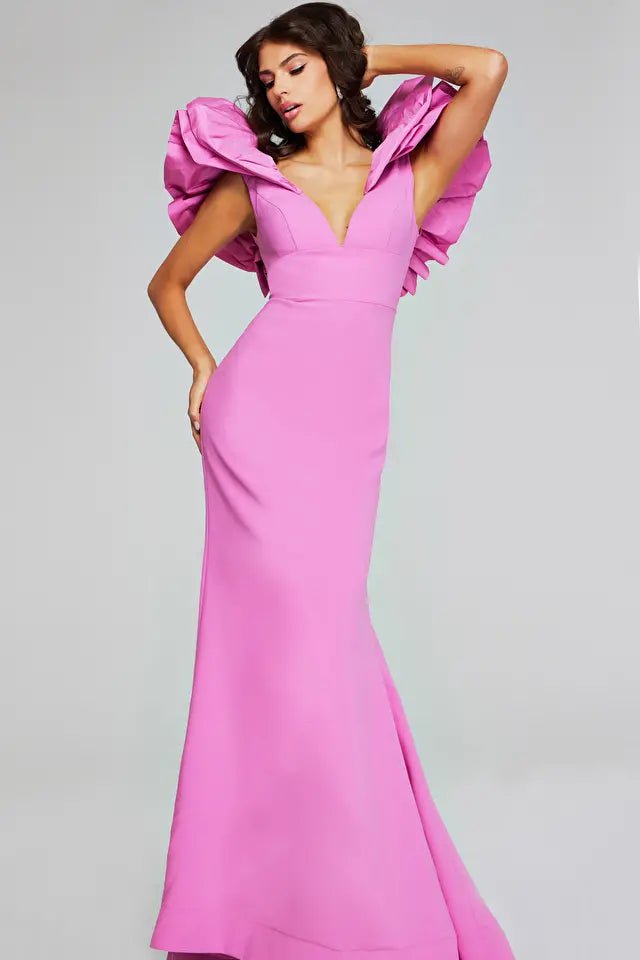 Jovani 40663 Women's Elegant Evening Dress for Prom, Party & Special Occasions - Formal Gown with Beading & Lace Details