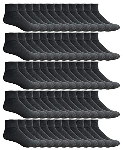 240 Pairs Black Mens 10-13 (Shoe Size 7-12)