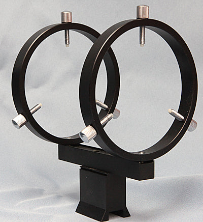 80mm Finder Rings for Astronomy Telescopes - Compatible with Most Finderscope Dovetail Shoes (R080DA) - Perfect for Stargazing and Astrophotography Accessories