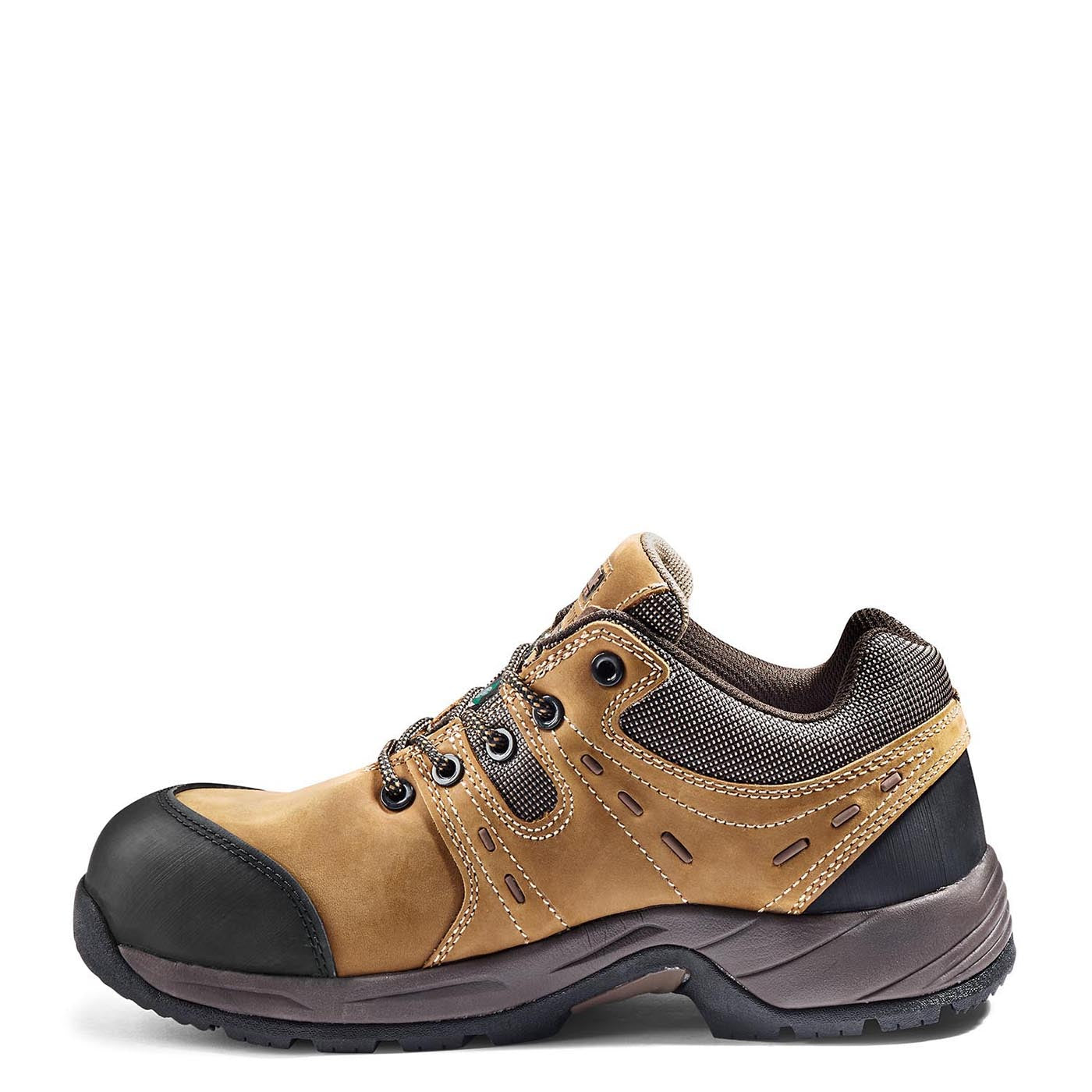 Kodiak Trail Men's Waterproof Lightweight Composite Toe Work Boots - Brown 302120 | Slip Resistant Safety Shoes for Construction, Hiking & Outdoor Work