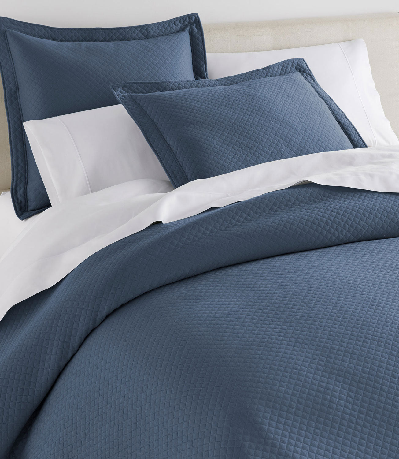 Oxford Matelassé Sham - Luxury Quilted Pillow Cover for Bedroom Decor, Home Textile, and Hotel Use - Elegant & Durable Cotton Fabric for a Cozy and Stylish Bedding Upgrade