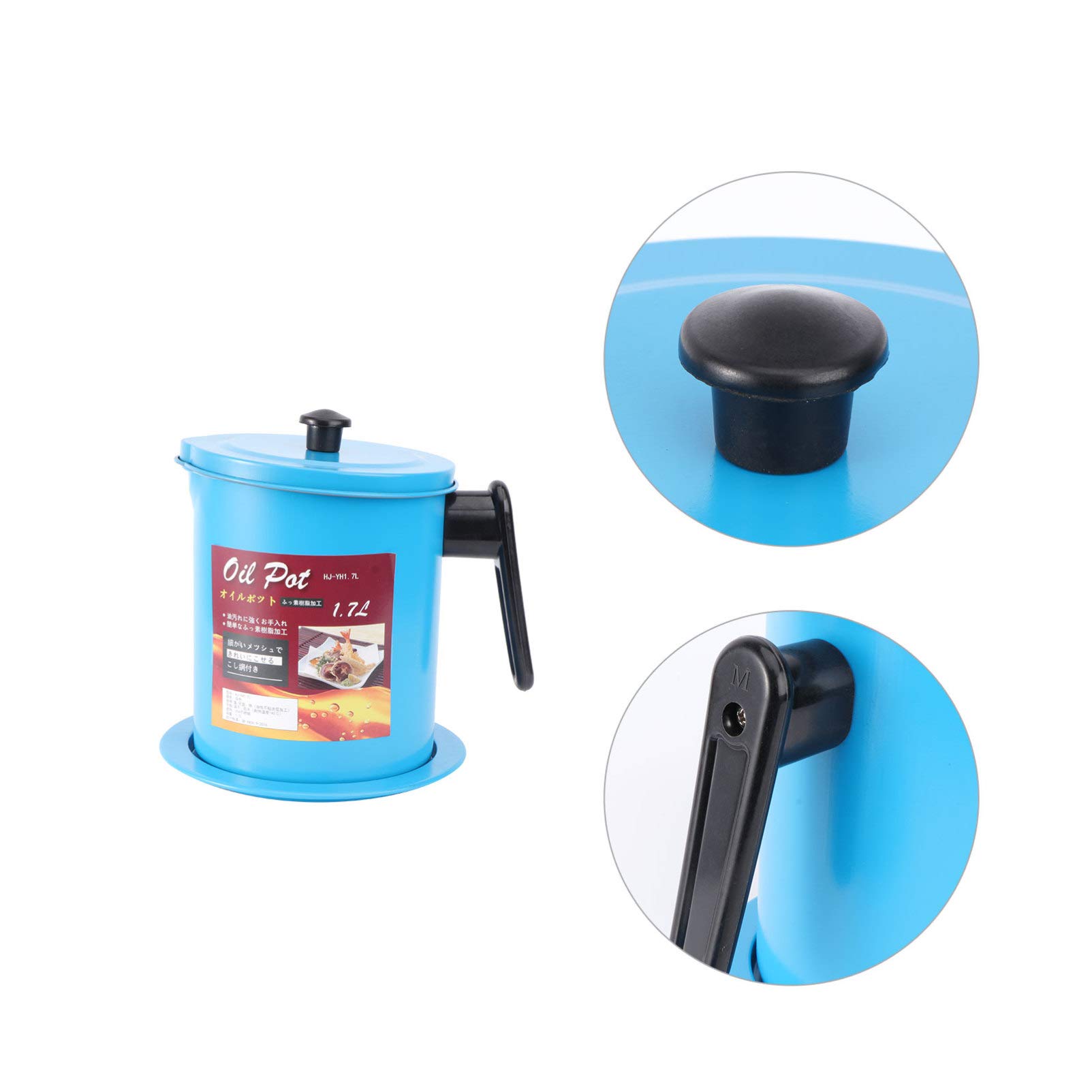 Premium Oil Dispenser Bottle with Strainer - Leak-Proof Kitchen Oil Storage Can for Cooking, Frying & Baking - Ideal for Olive, Vegetable & Coconut Oil