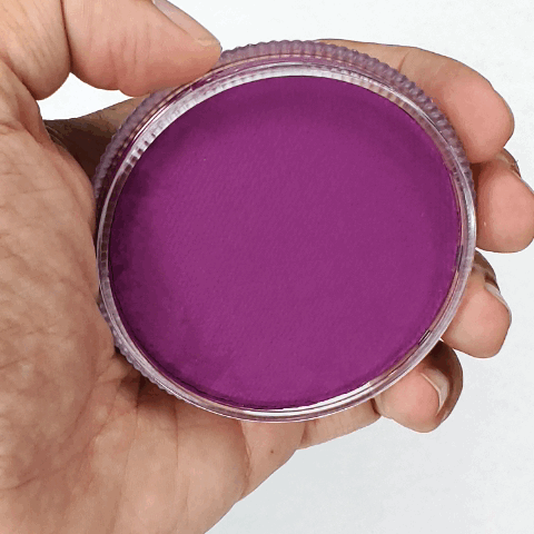 Fusion Body Art Face Paint - Prime Deep Magenta (32g) | Professional Water-Based Makeup for Halloween, Cosplay & Theater | Safe for Kids & Adults