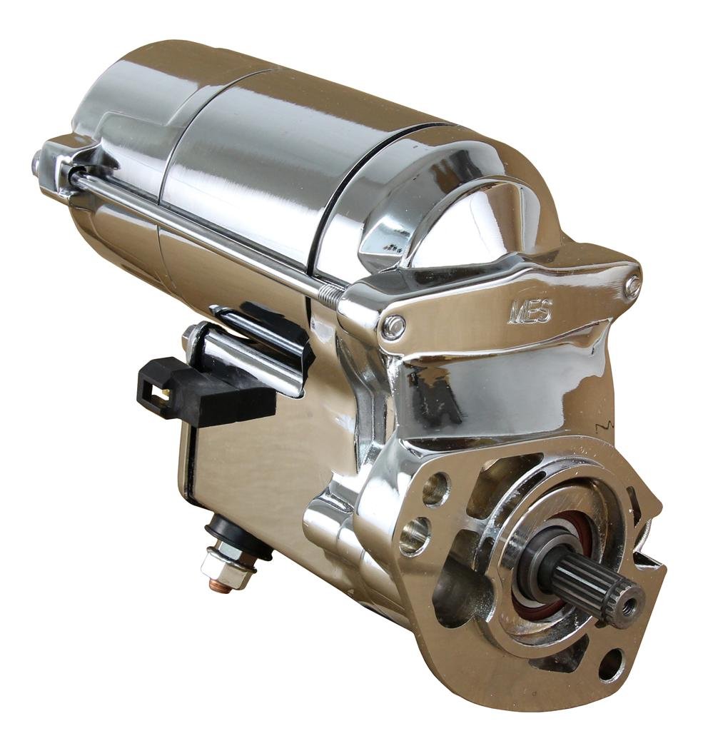 High Torque Starter for 98-06 Harley Davidson Road King Classic 1340 - Chrome Finish - OEM 31553-90 Replacement - Perfect for Motorcycle Upgrades & Engine Performance Enhancement