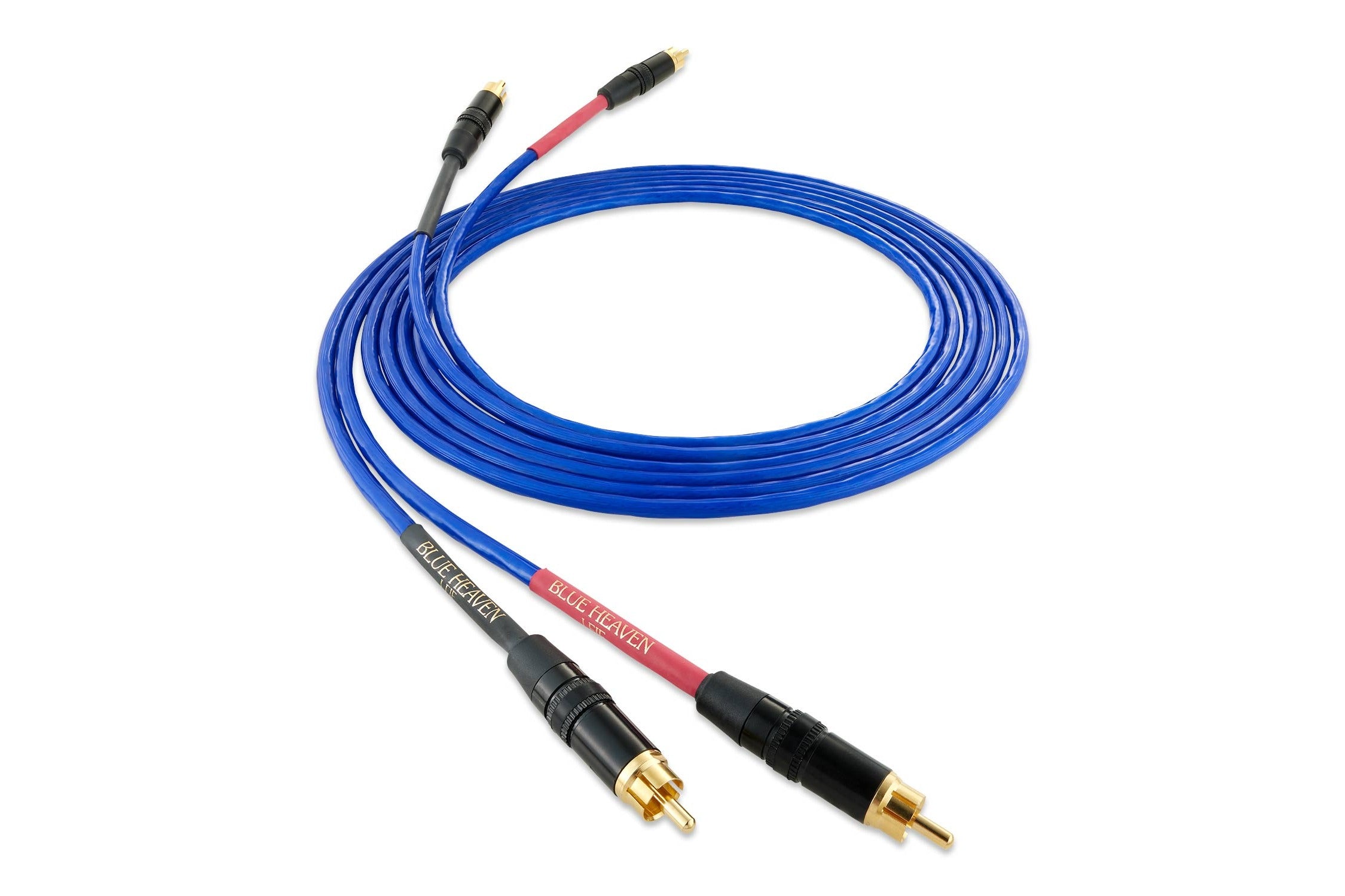 Nordost Blue Heaven High-Performance Analog Interconnect Cable - Premium Audio Cable for Home Theater & Hi-Fi Systems - Perfect for Turntables, CD Players & Amplifiers