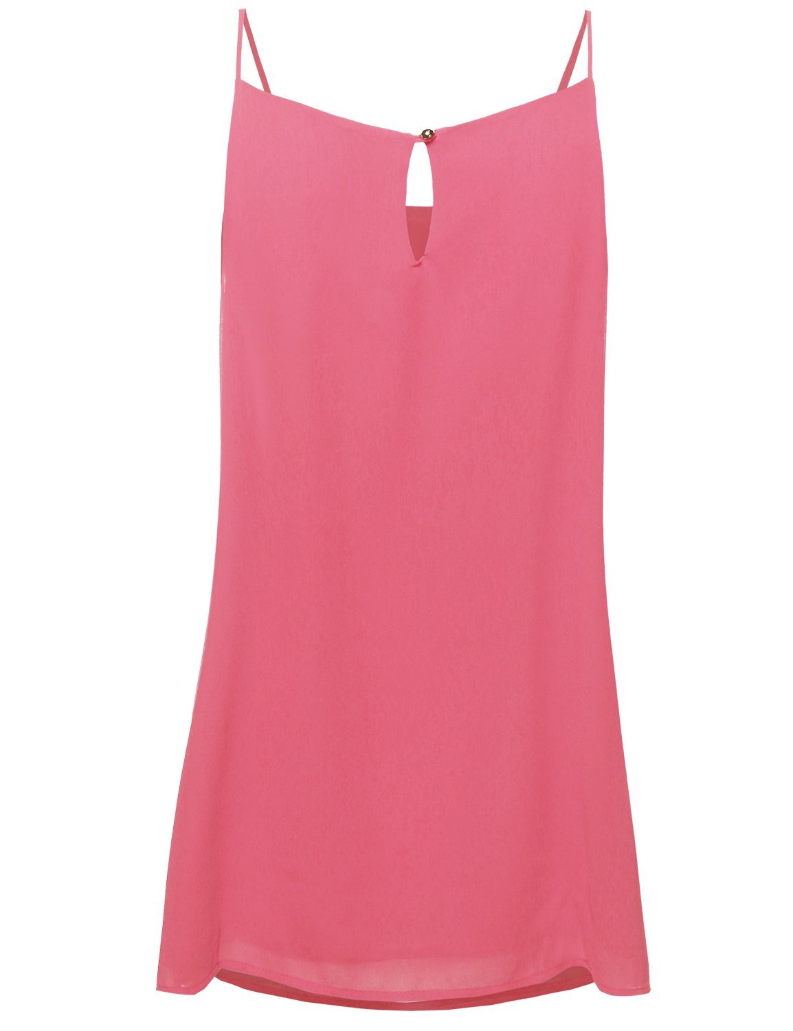 Elegant 21 Women's High Neck Chiffon Flowy Sleeveless Blouse - Perfect for Summer Parties & Office Wear