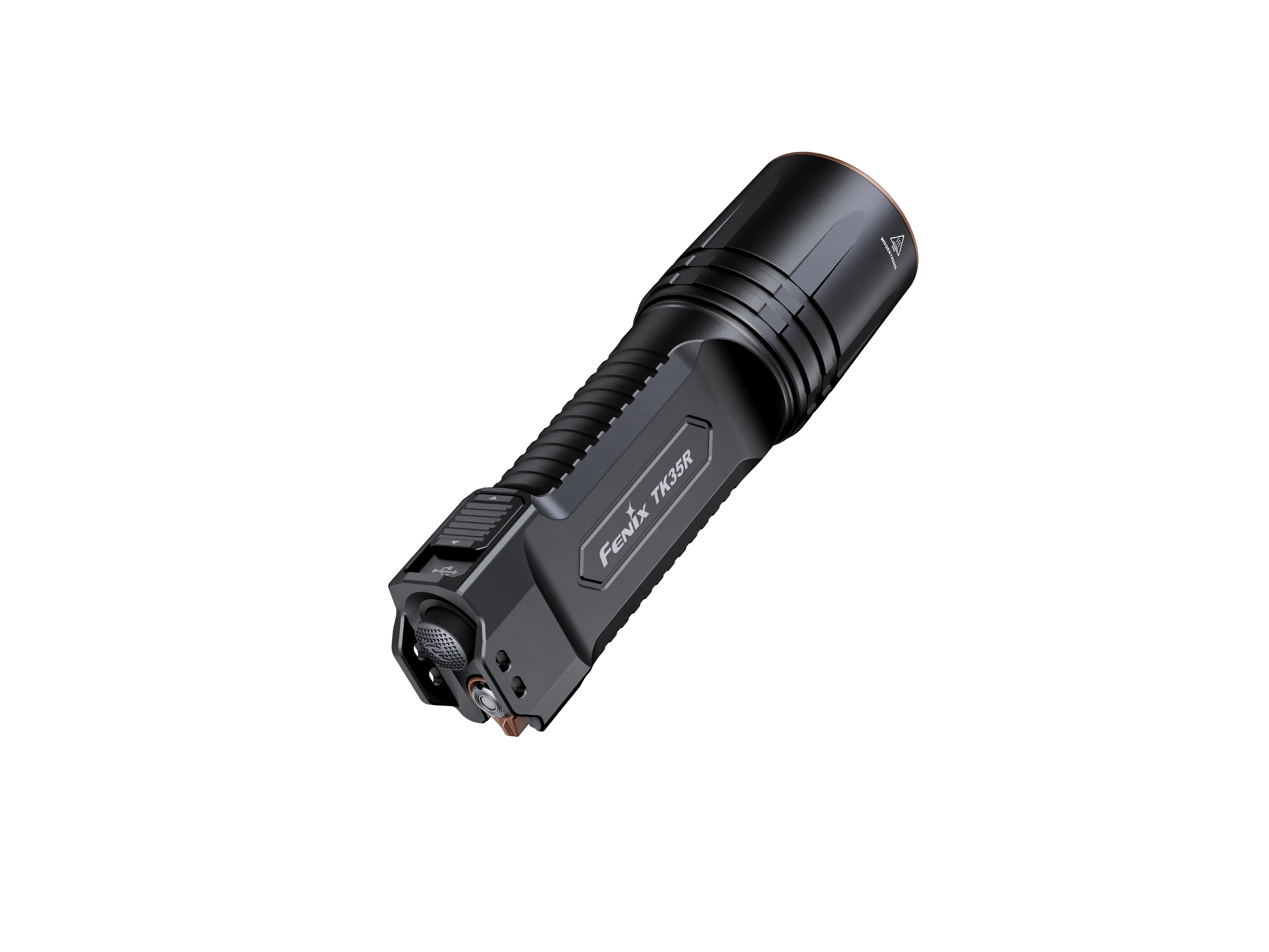 Fenix TK35R Rechargeable 2000 Lumen Tactical Flashlight with UV Light - High Performance LED Torch for Camping, Hiking, Emergency & Outdoor Adventures