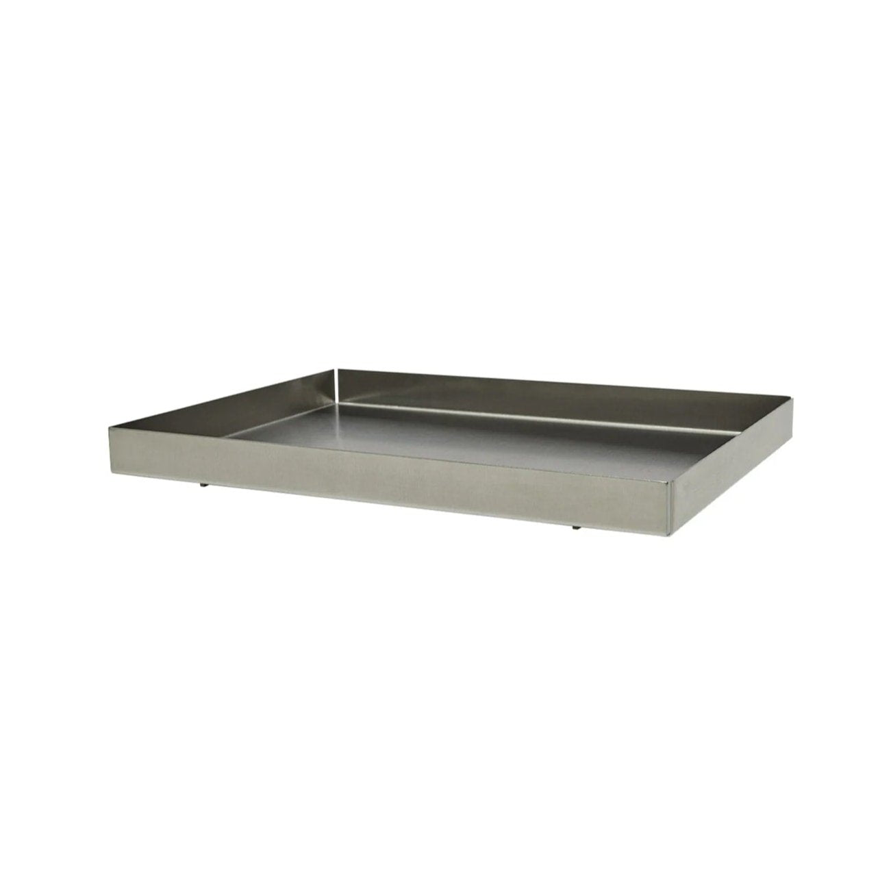 OYOY Bakku Large Steel Serving Tray - Modern & Durable for Dining, Kitchen, Coffee Table, or Home Decor
