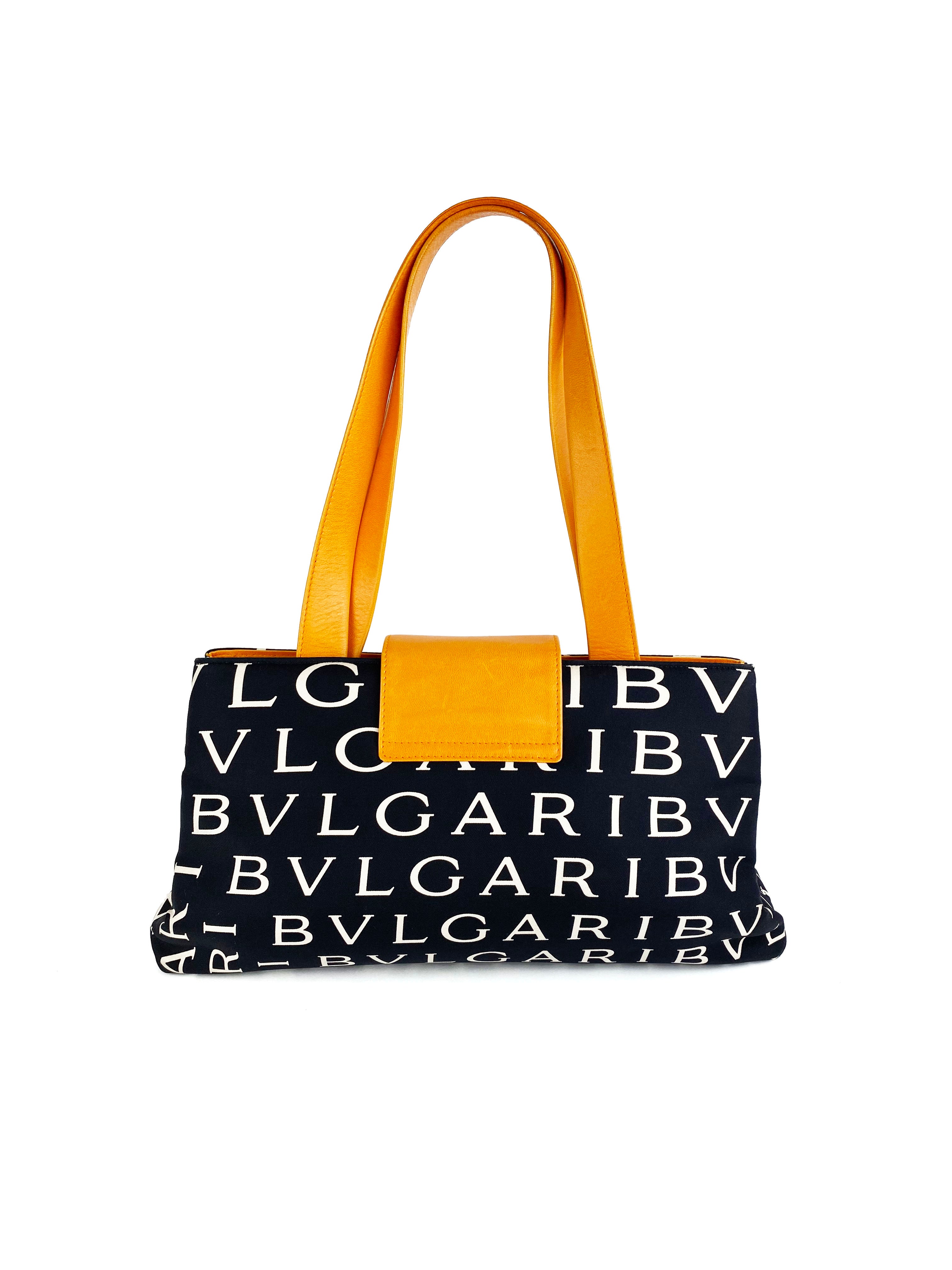 Bvlgari Logomania Shoulder Bag for Women - Luxury Designer Leather Crossbody Purse - Perfect for Evening Parties, Travel & Daily Use