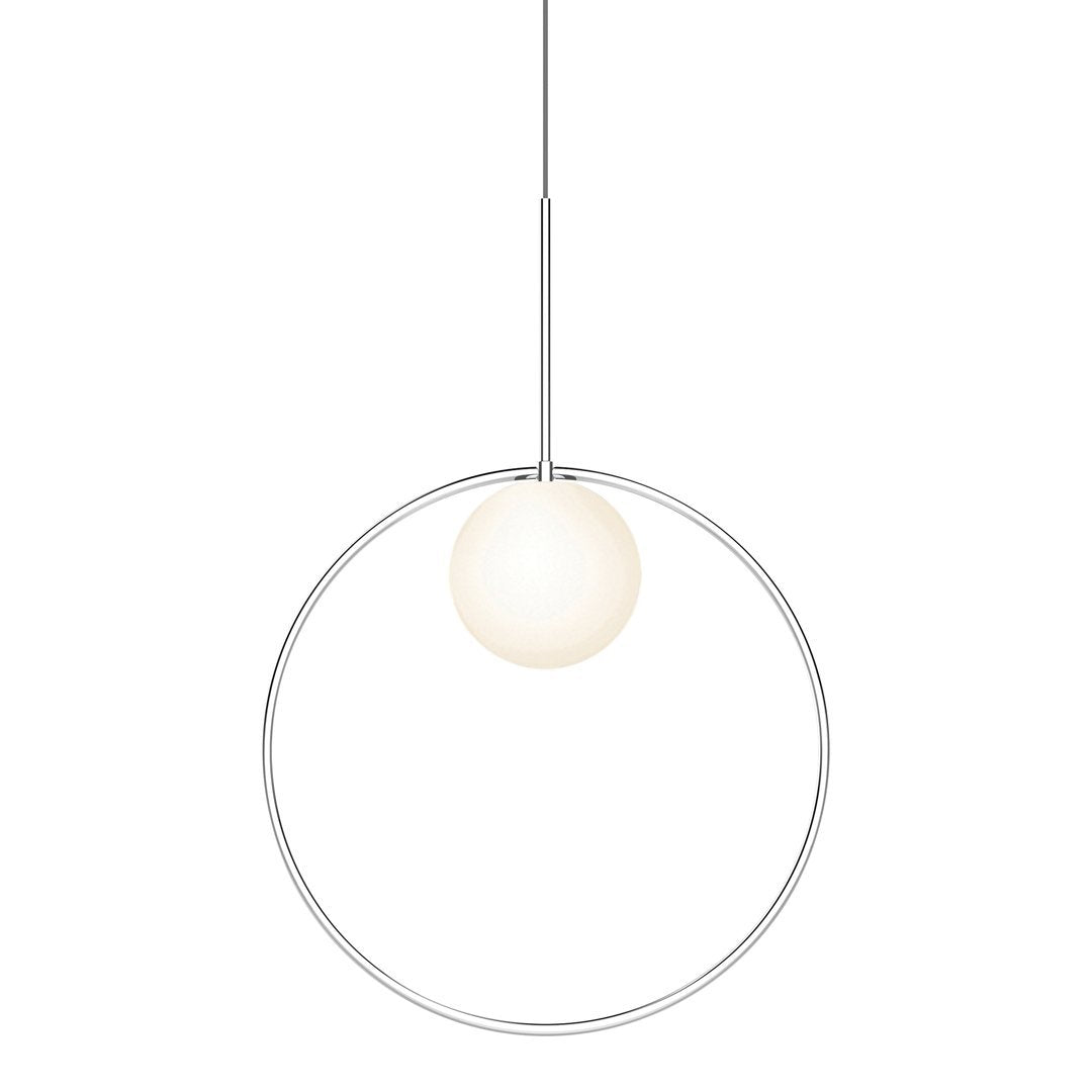 Halo Pendant Necklace - Elegant Bola Jewelry for Pregnant Women, Perfect Maternity Gift for Baby Shower & Pregnancy Announcement