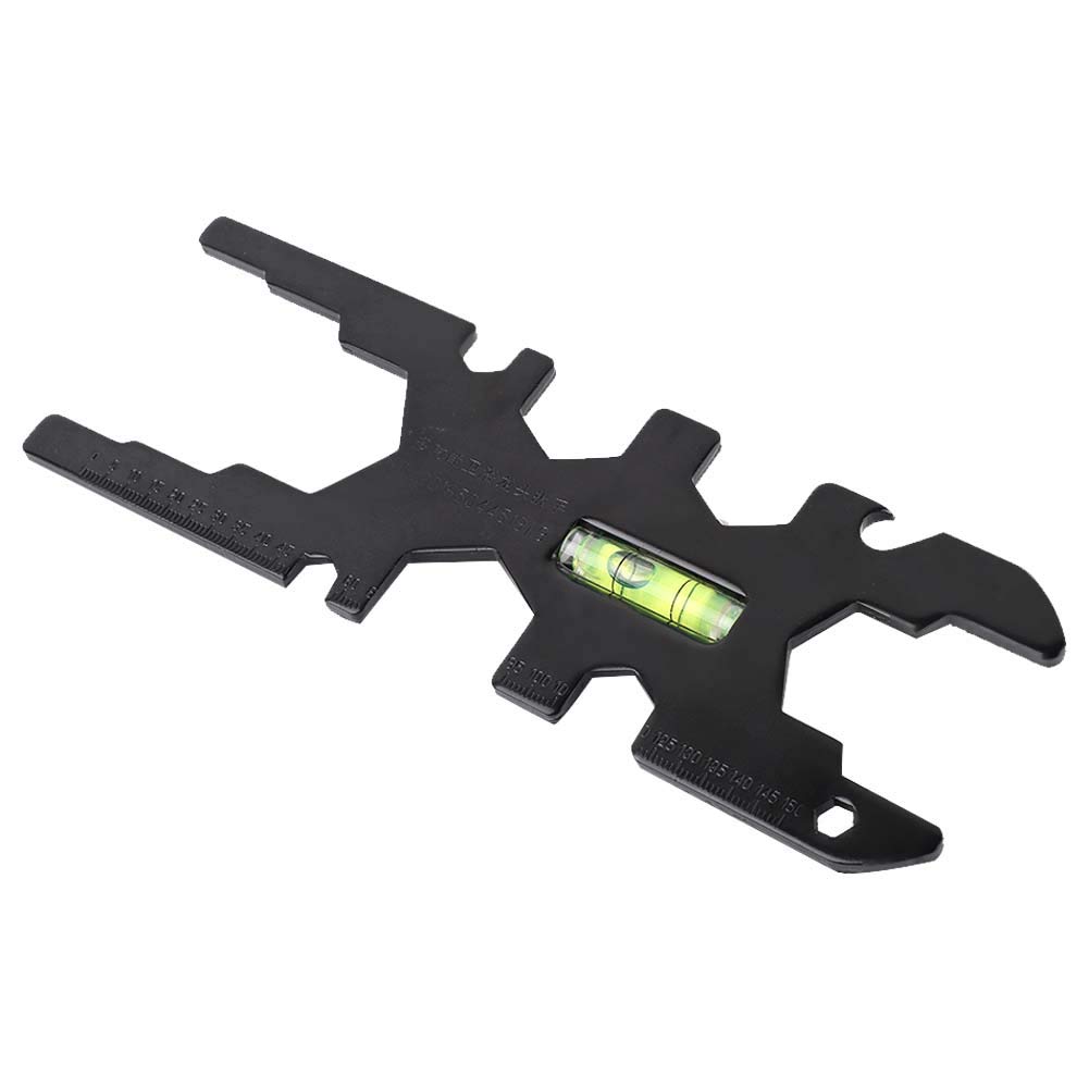 Cyrank Multi-Function Pipe Wrench Set - Professional Plumber's Wrench, Sink Wrench, Basin Wrench & Faucet Tool for Bathroom & Kitchen Plumbing Repairs - Durable Black Household Plumbing Tools for DIY & Professional Use