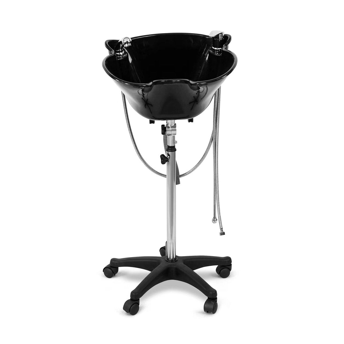 Adjustable Salon Shampoo Bowl with Hair Wash Basin & Accessories - Professional Hair Washing Sink for Salon, Spa & Home Use