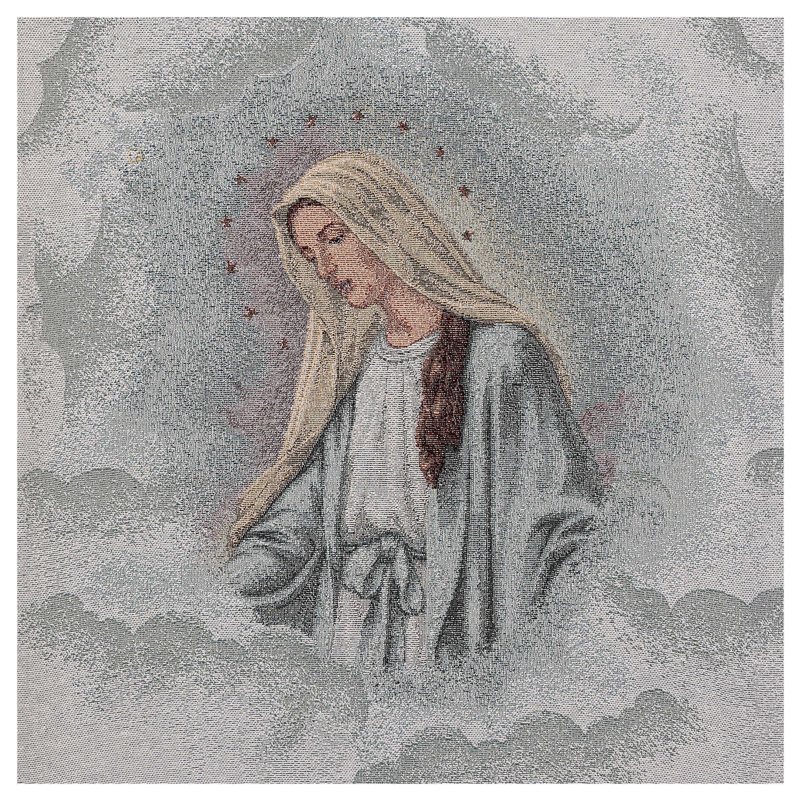 Our Lady of Mercy Lectern Cover - Premium Church Altar Cloth for Catholic Mass & Worship - Perfect for Church Services, Weddings & Religious Ceremonies