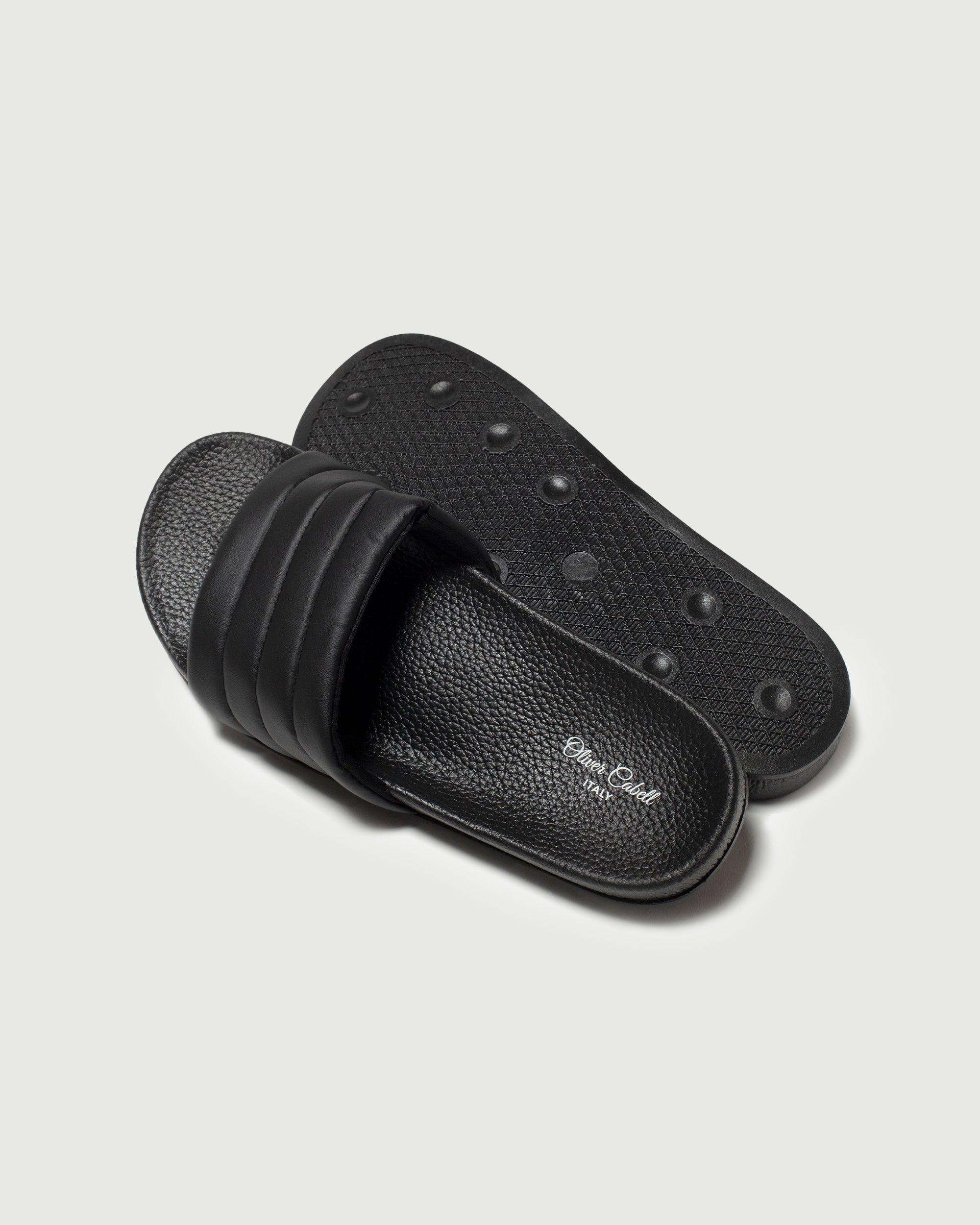 Vegan Slides for Women & Men - Comfortable Black Casual Sandals for Summer, Beach, Pool & Indoor Wear - Eco-Friendly Non-Slip House Shoes